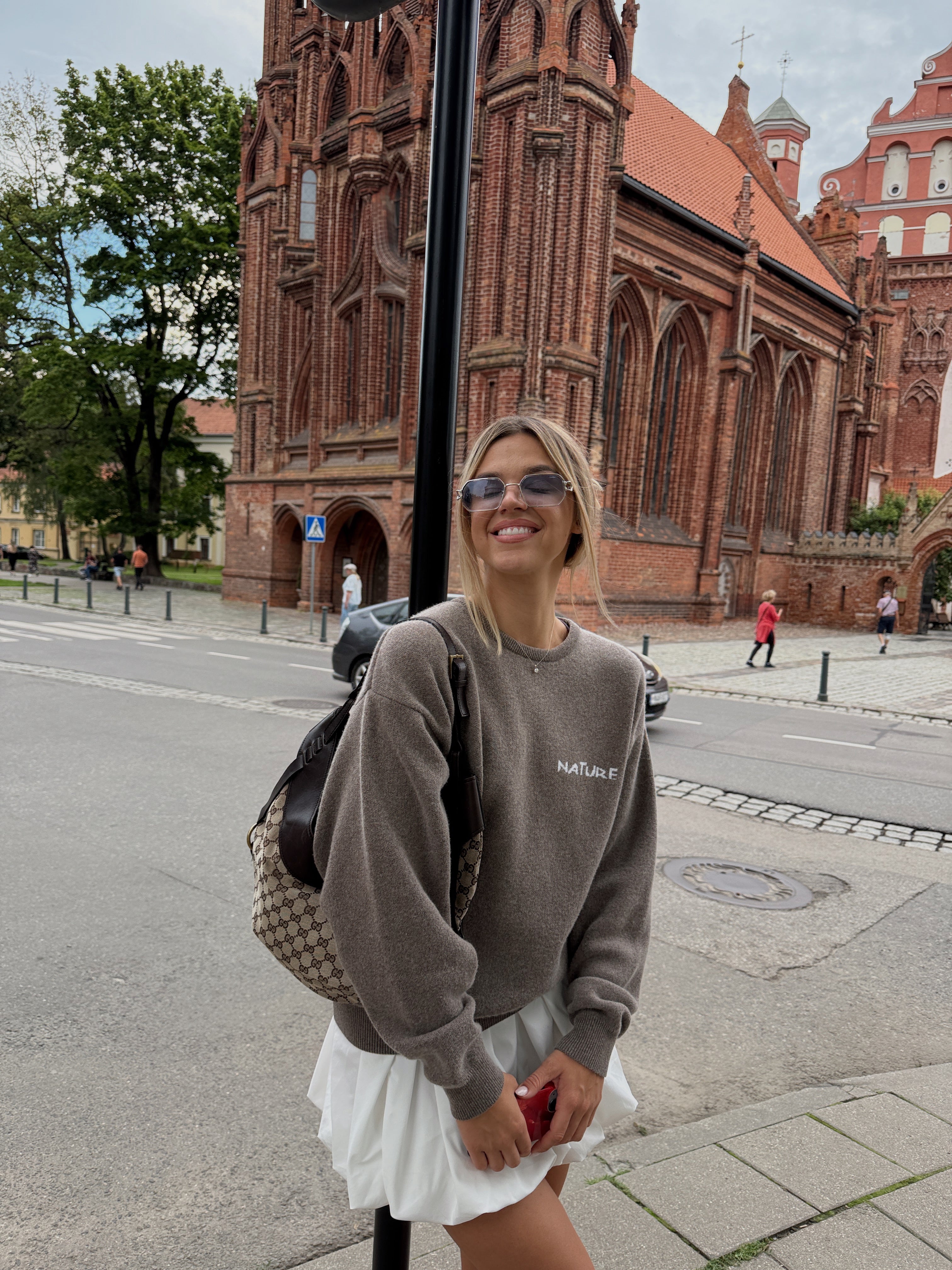 NATURE Kašmyro ir Merino Vilnos Megztinis