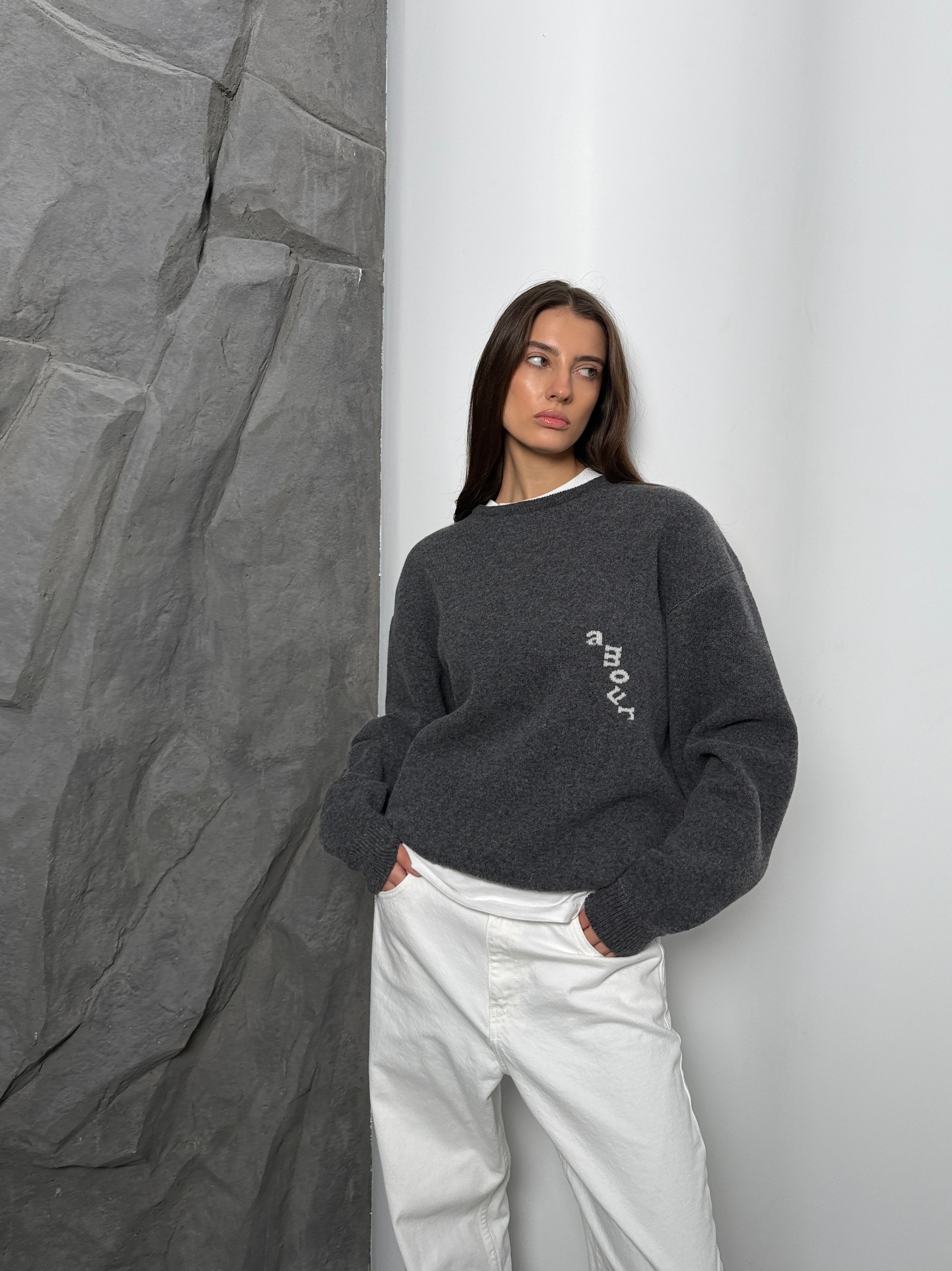 AMOUR Merino Wool Jumper