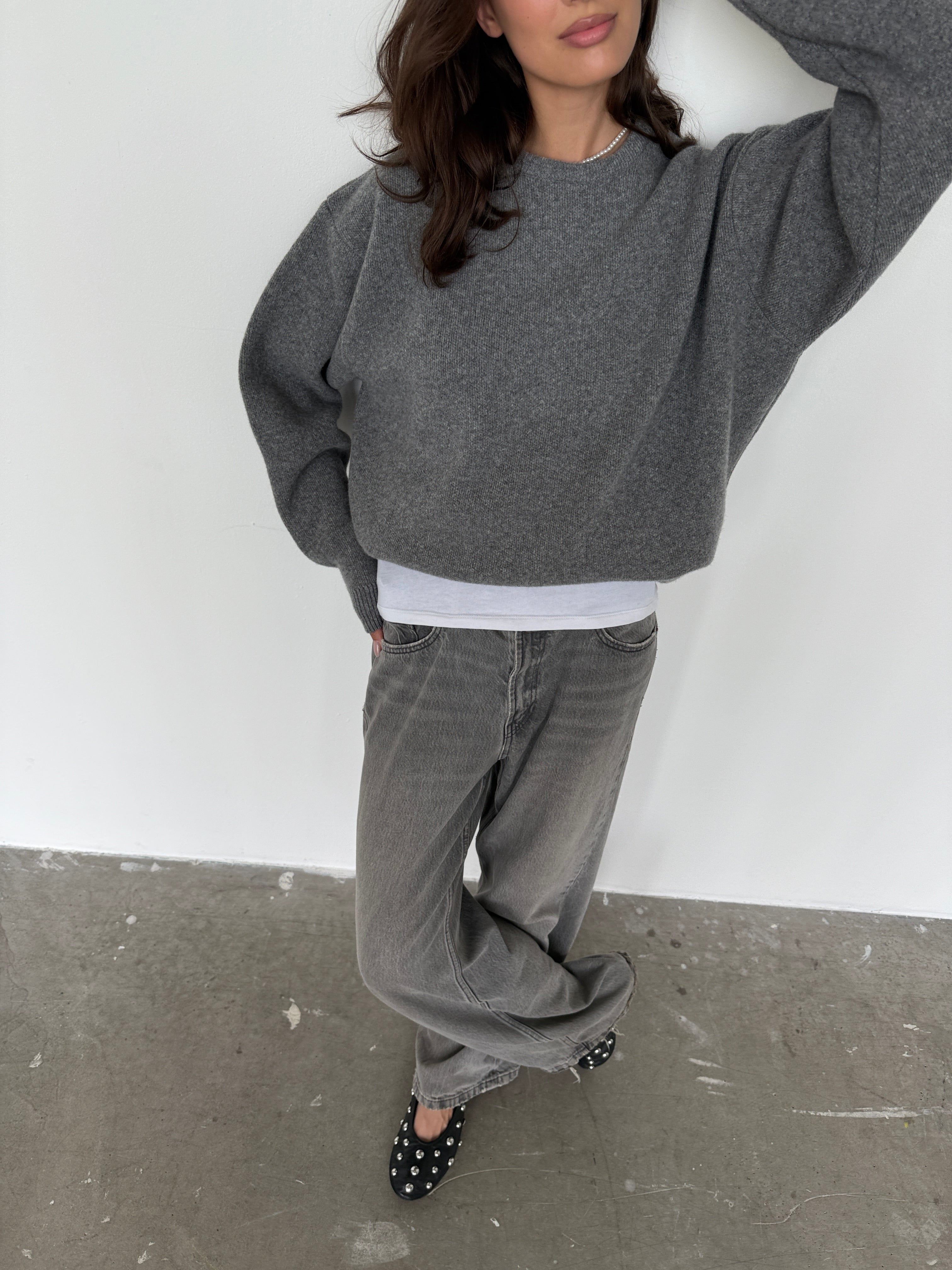 BASIC Merino Vilnos Megztinis