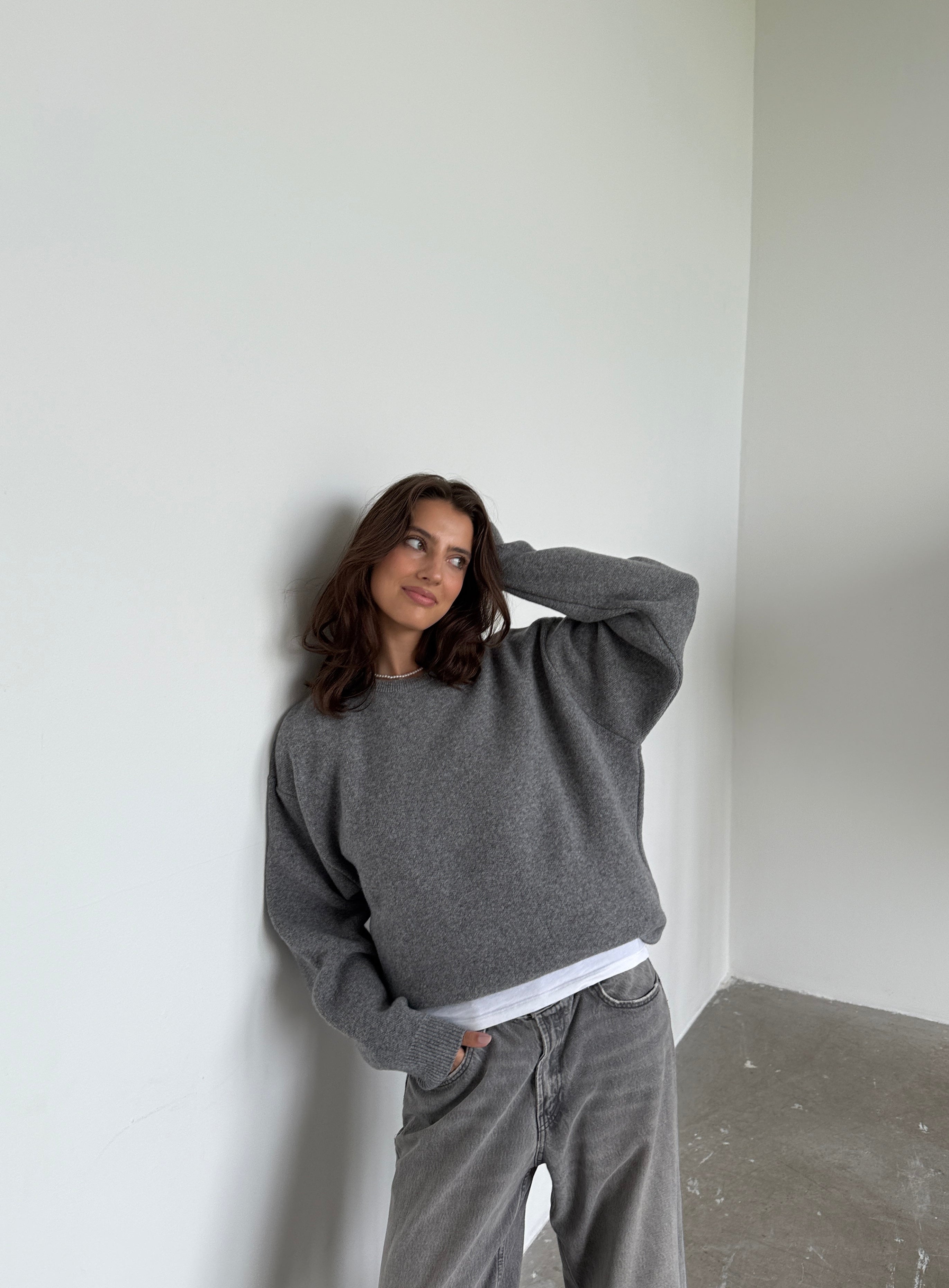 BASIC Merino Vilnos Megztinis