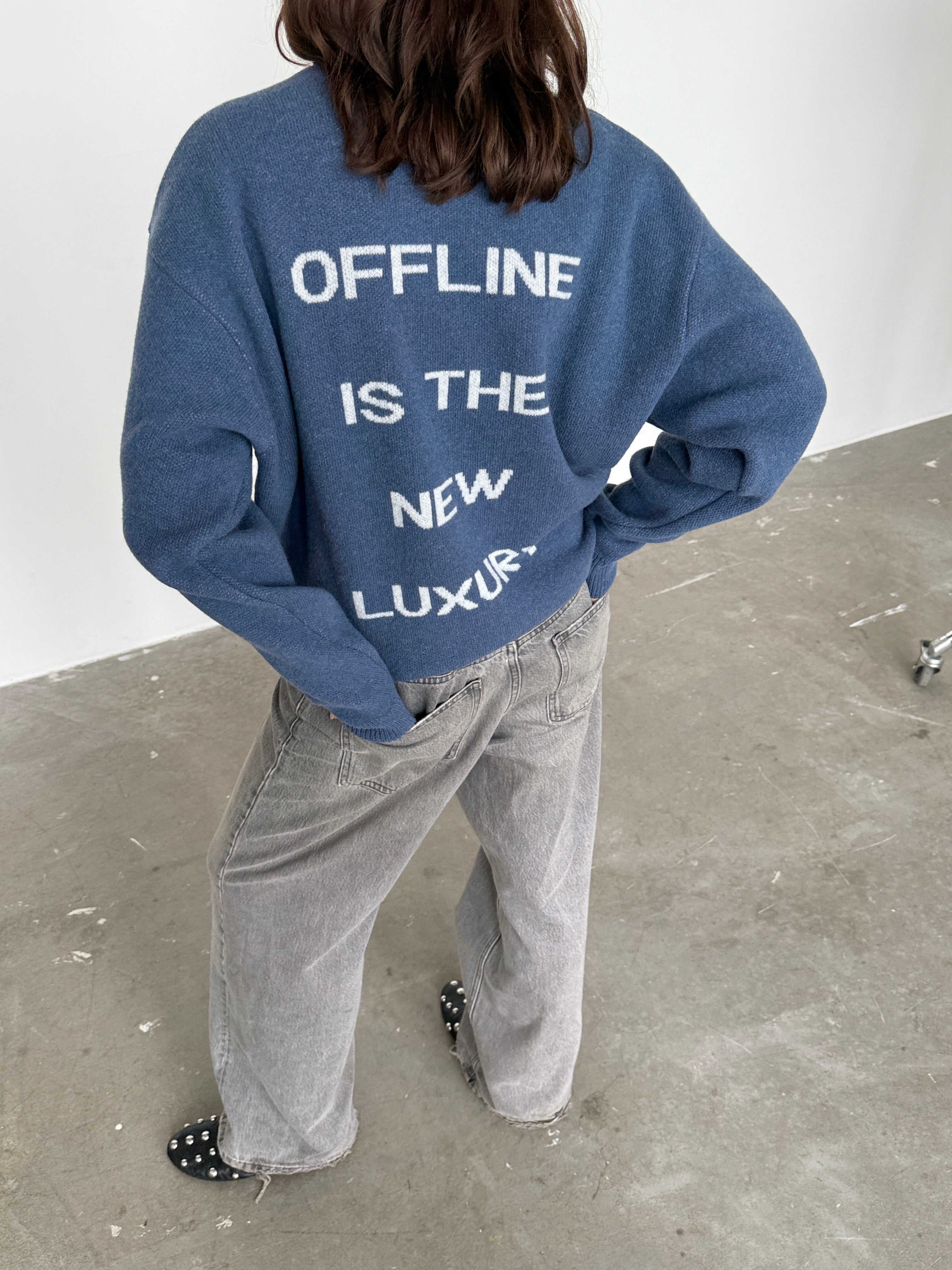 OFFLINE Merino Vilnos Megztinis