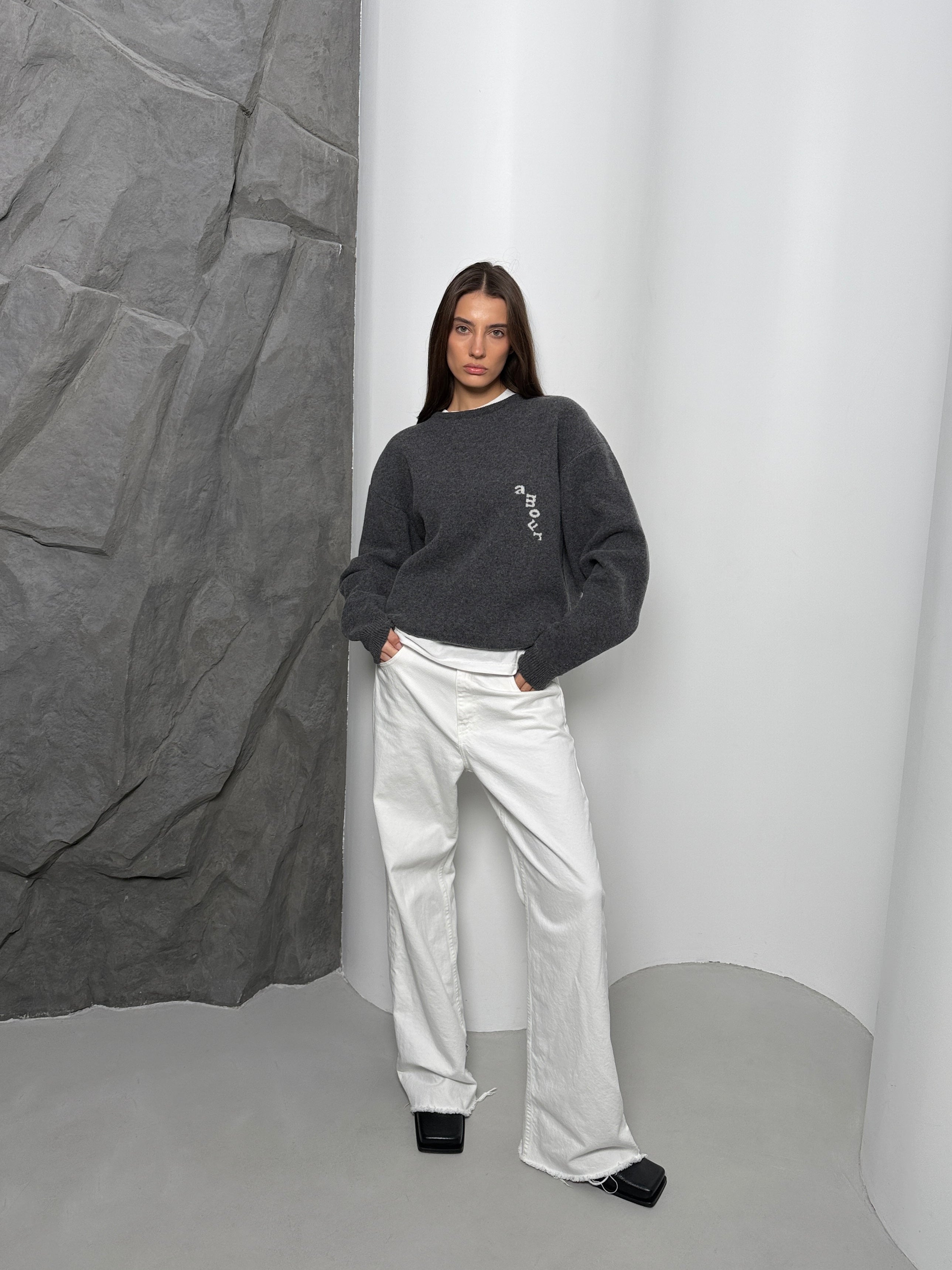 AMOUR Merino Wool Jumper