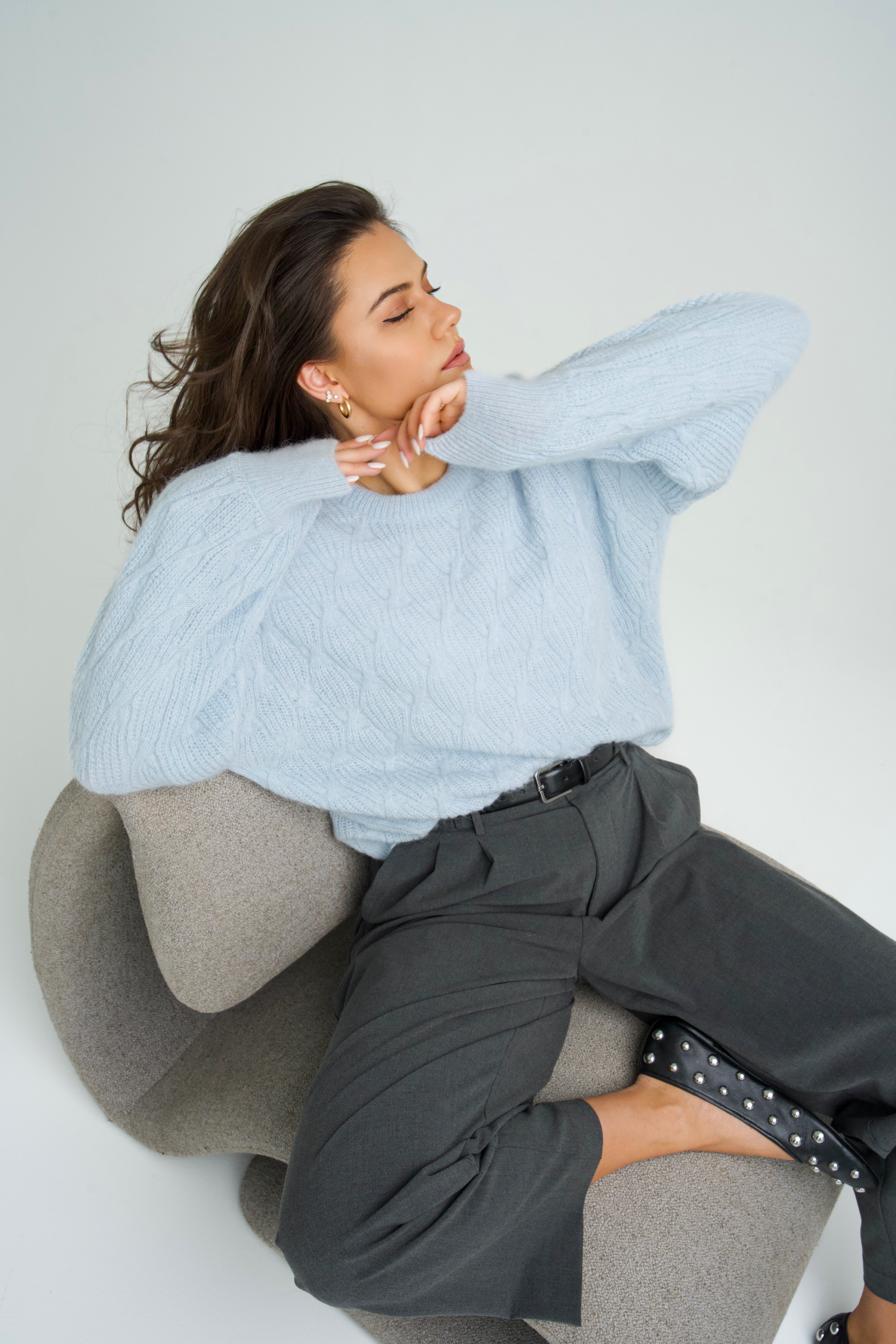 MATERA Alpakos ir Merino Vilnos Megztinis