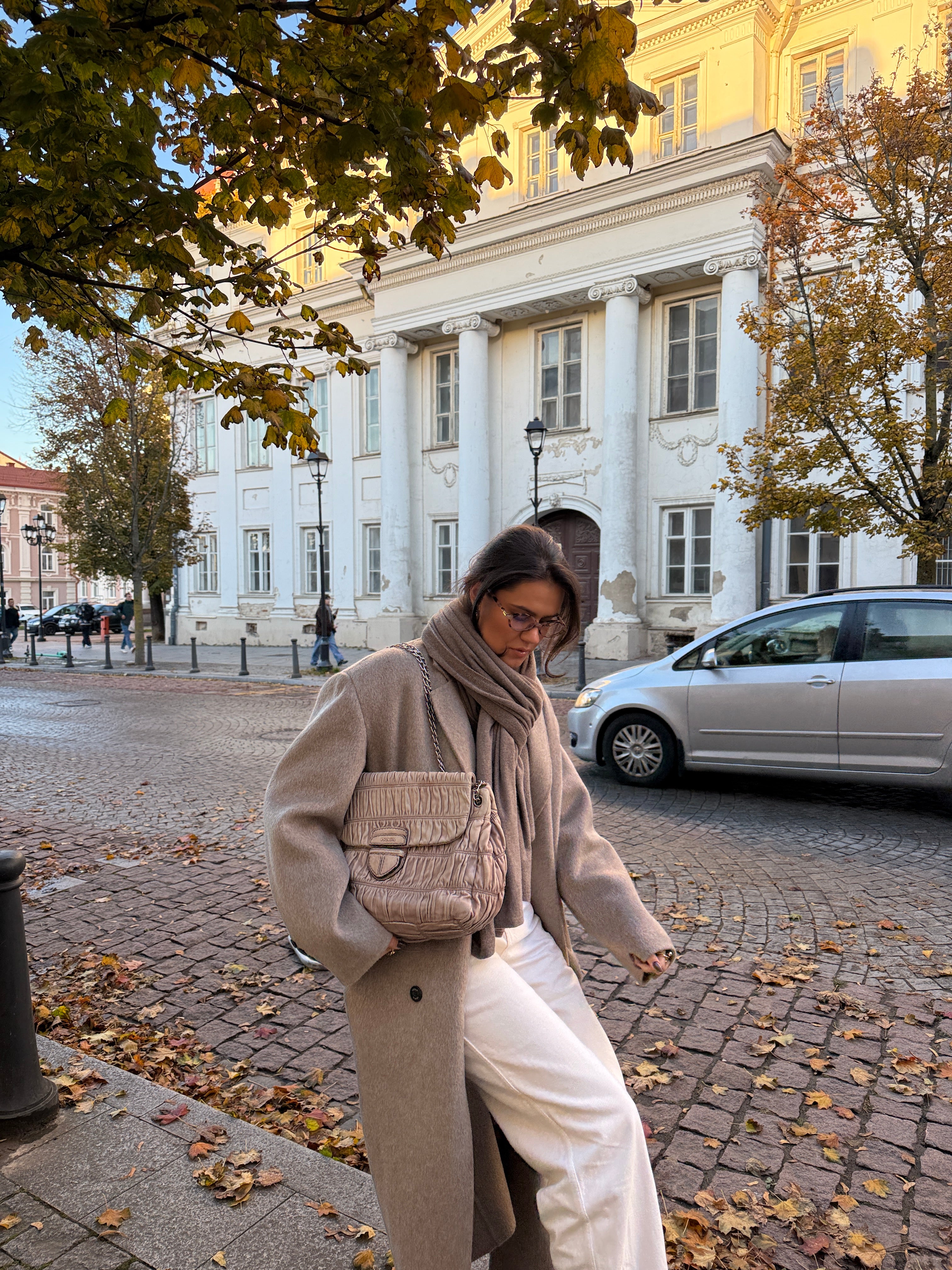 OSLO Merino Vilnos ir Kašmyro Riešinės Šviesiai Ruda