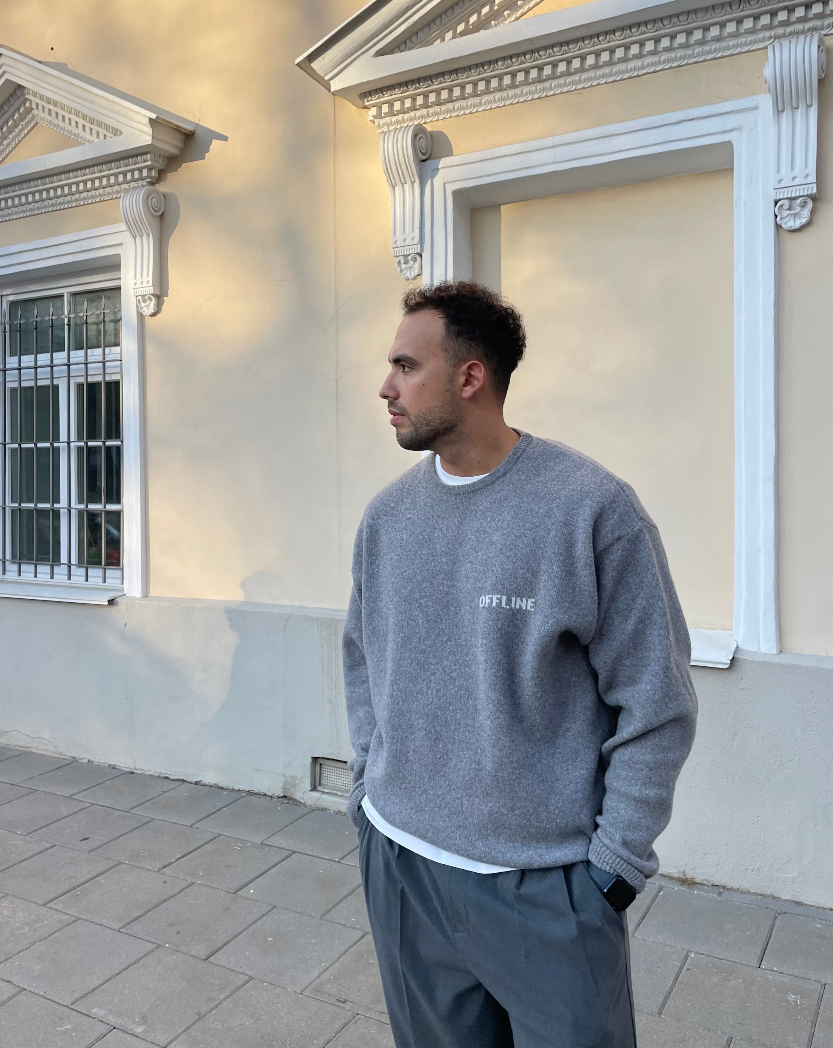 OFFLINE Merino Vilnos Megztinis