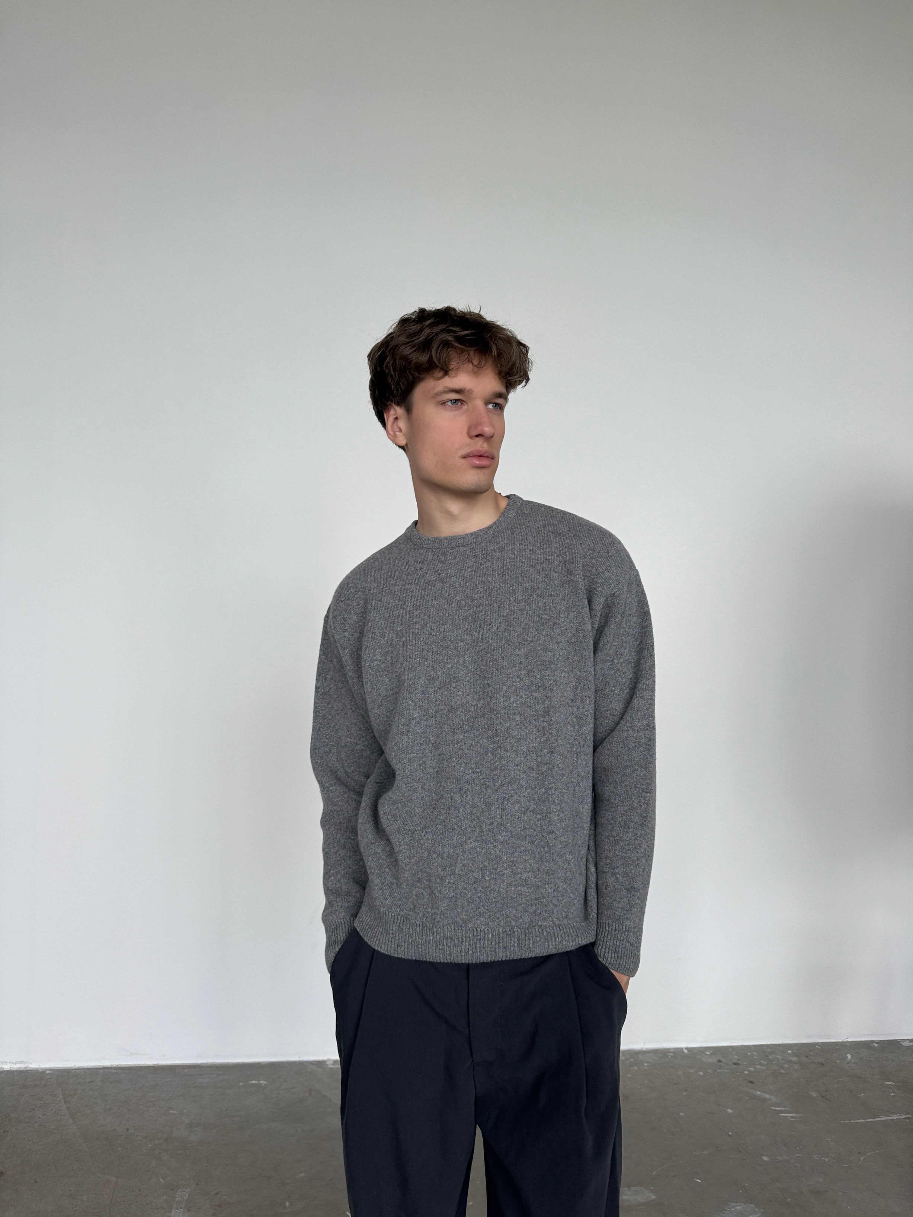 BASIC Merino Vilnos Megztinis