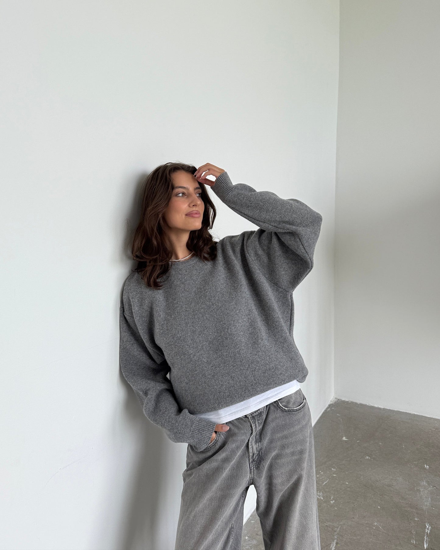 BASIC Merino Vilnos Megztinis