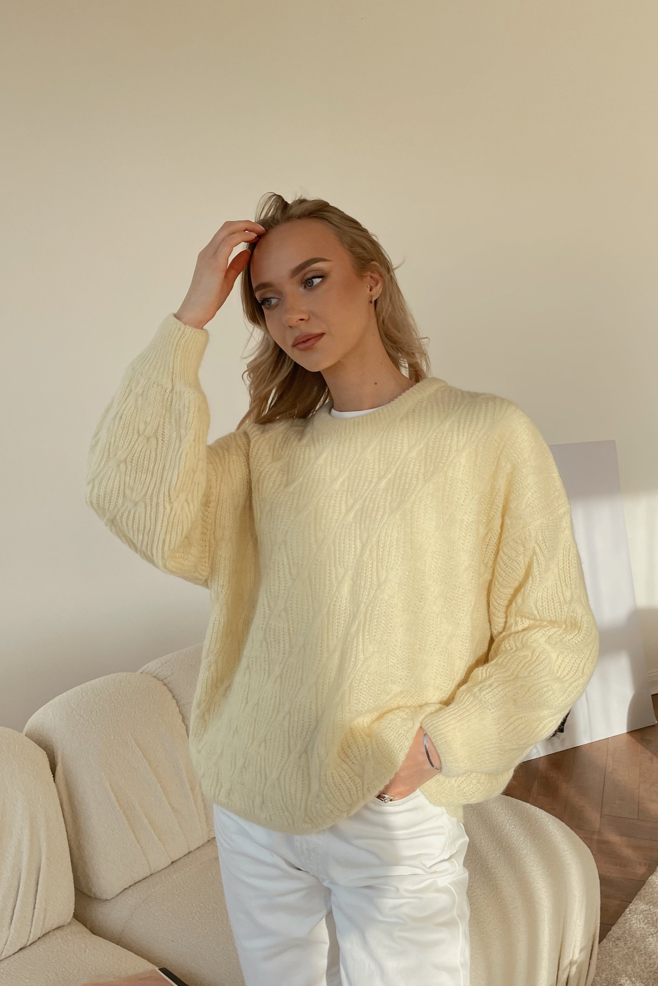 MATERA Alpakos ir Merino Vilnos Megztinis