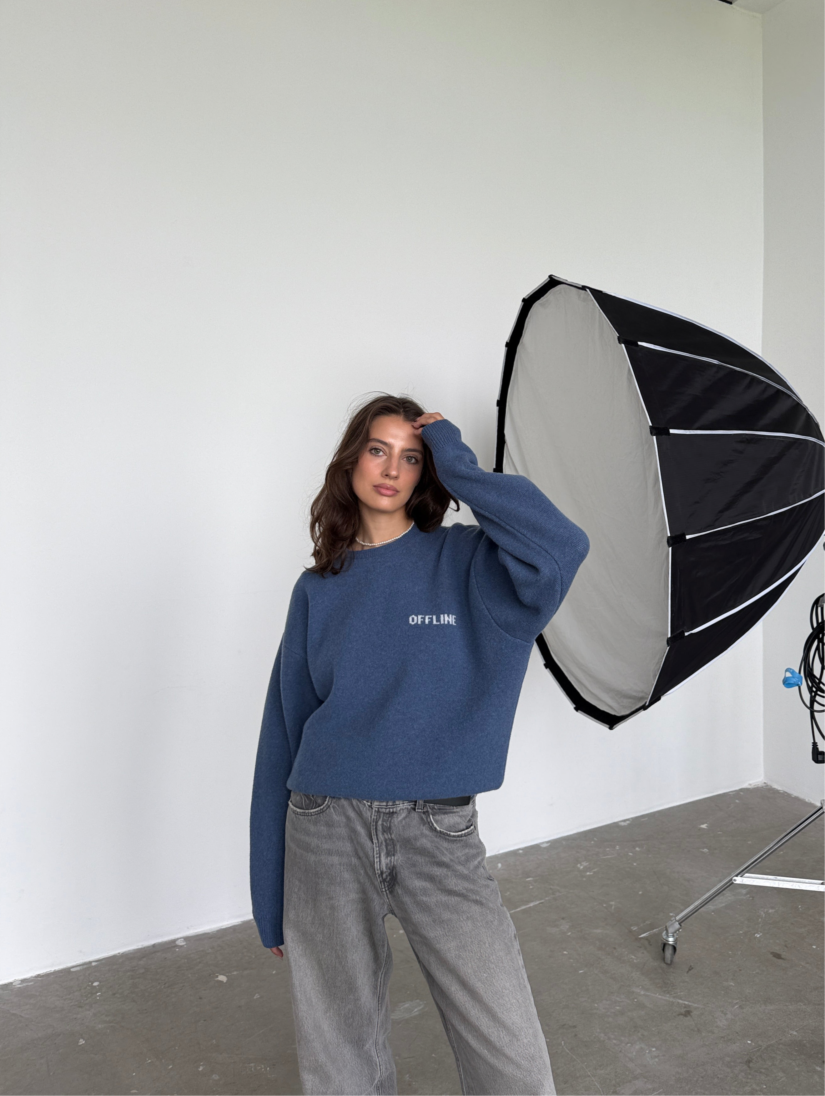 OFFLINE Merino Vilnos Megztinis