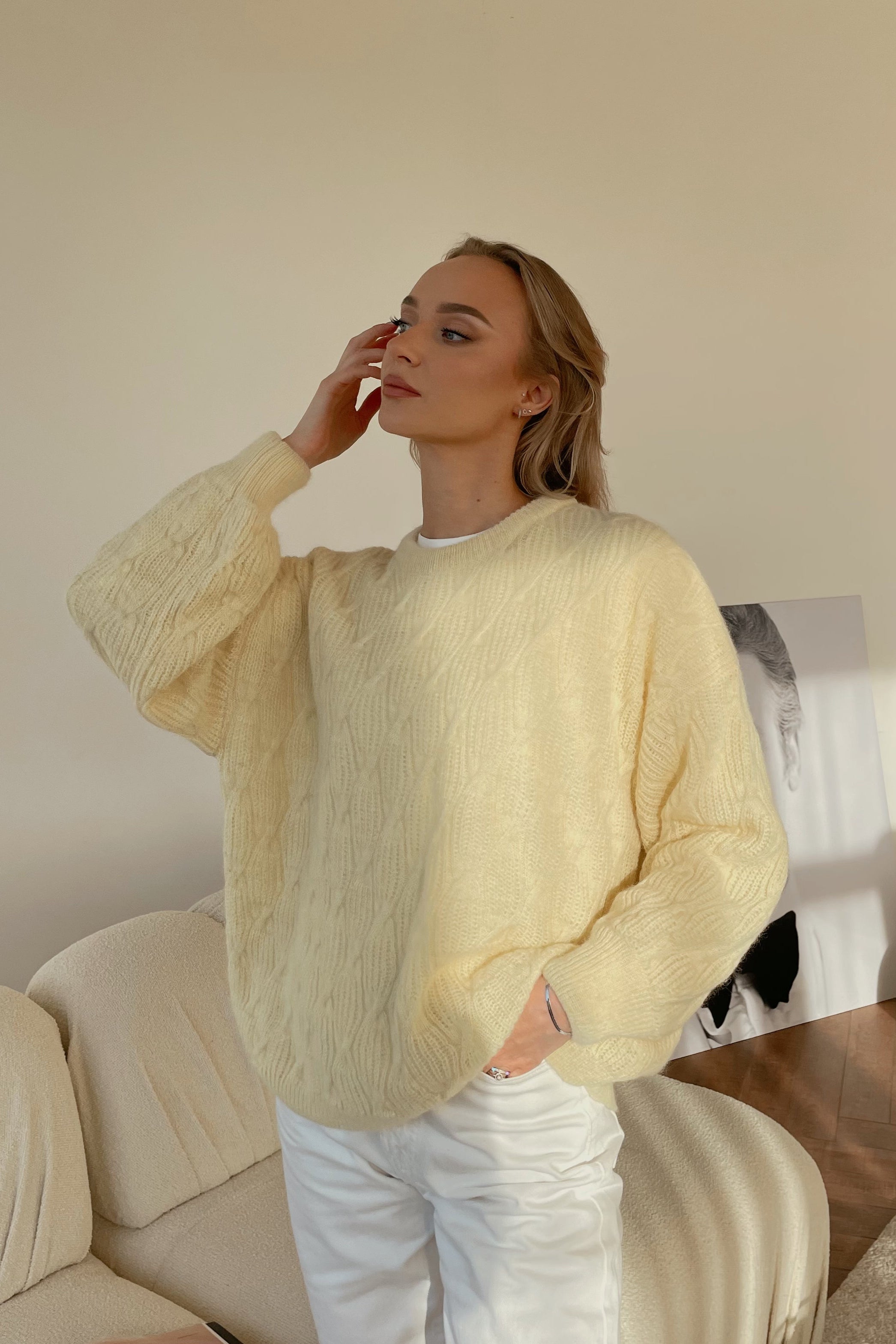 MATERA Alpakos ir Merino Vilnos Megztinis