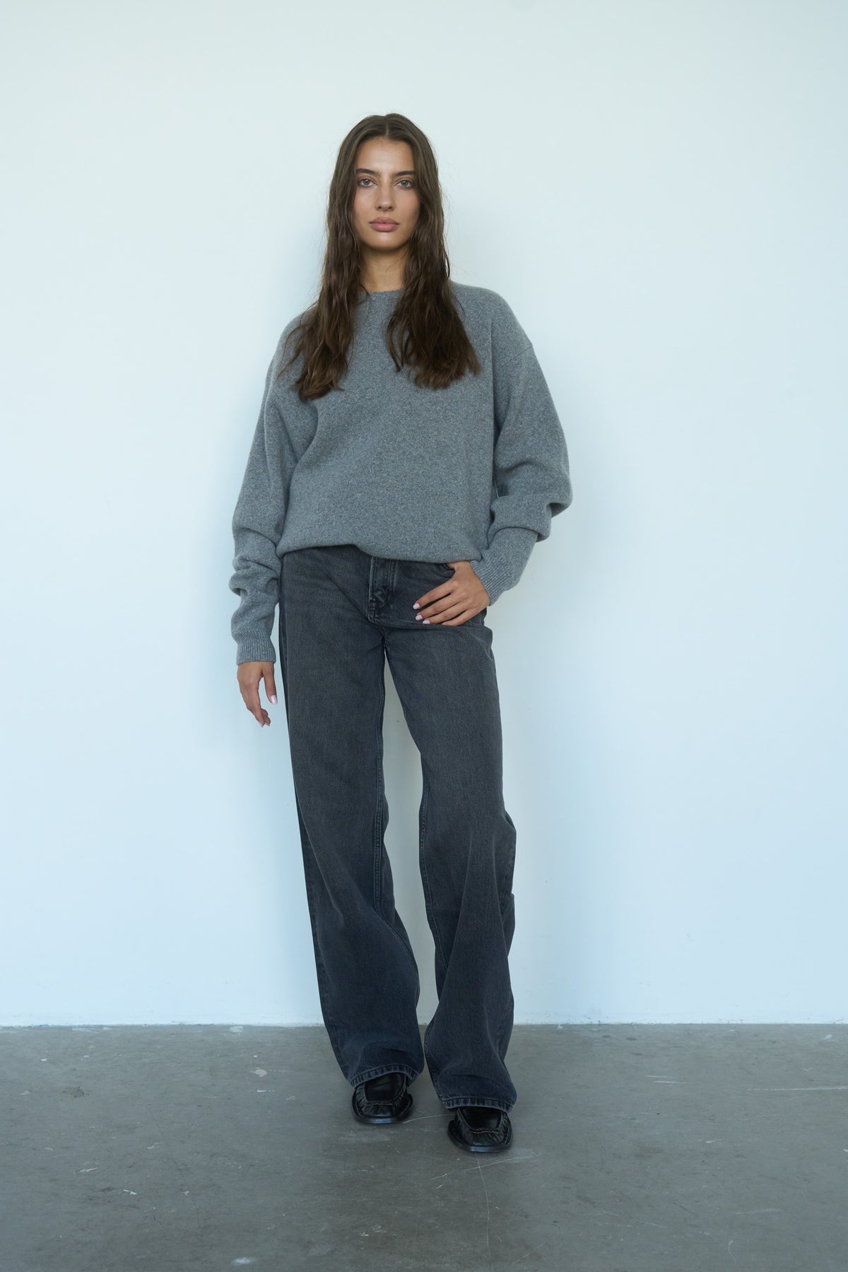 BASIC Merino Vilnos Megztinis