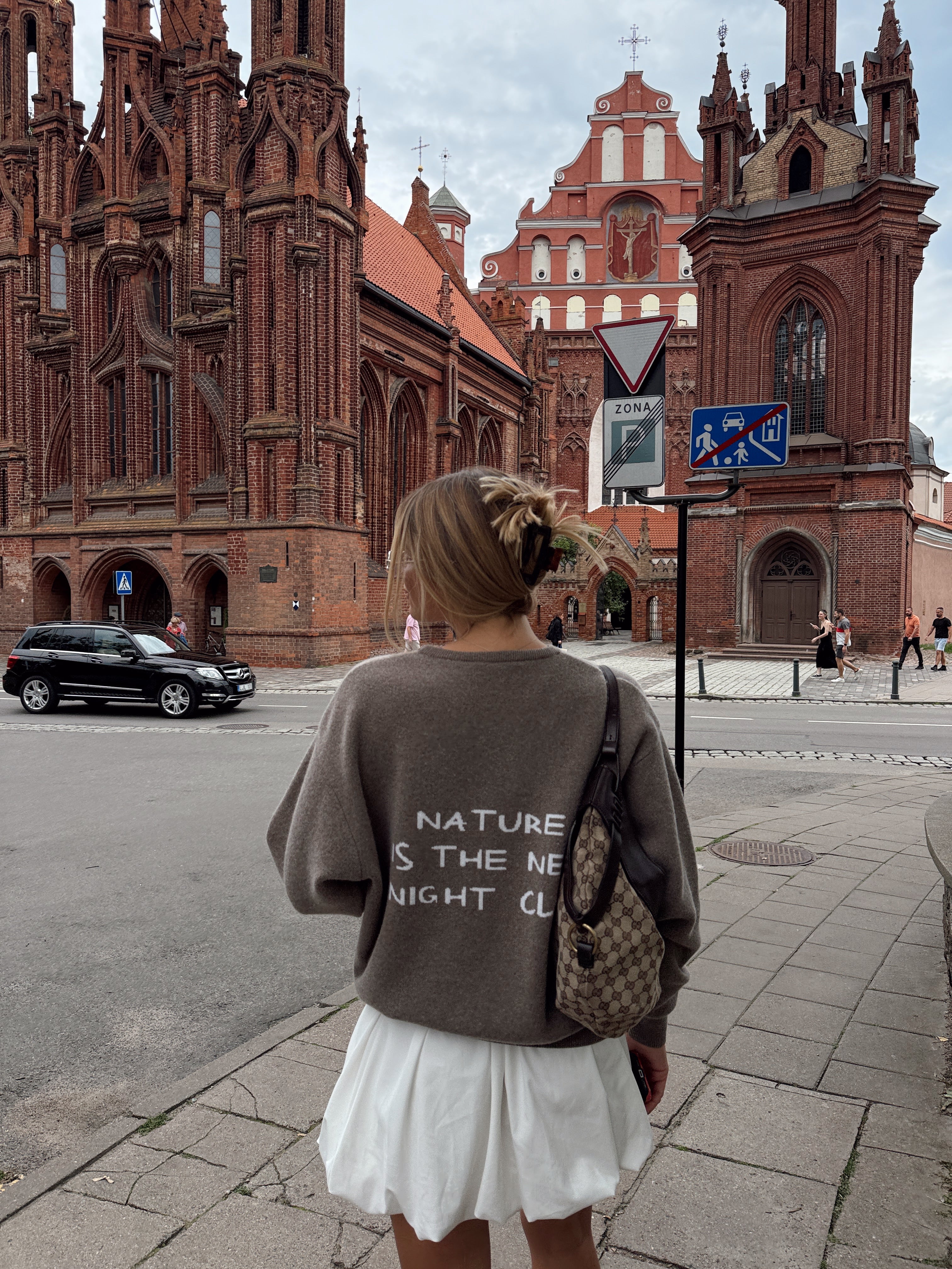 NATURE Kašmyro ir Merino Vilnos Megztinis