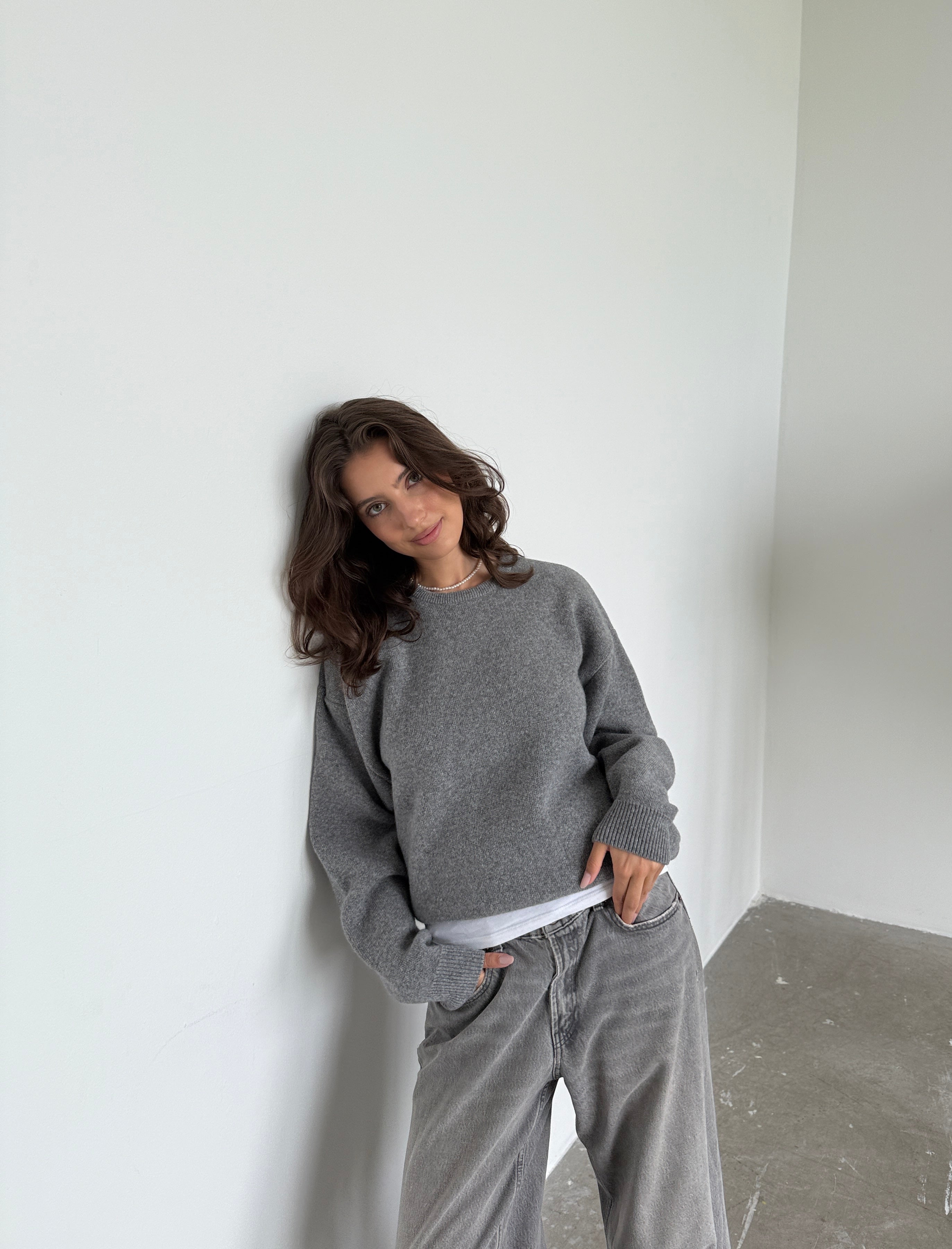 BASIC Merino Vilnos Megztinis