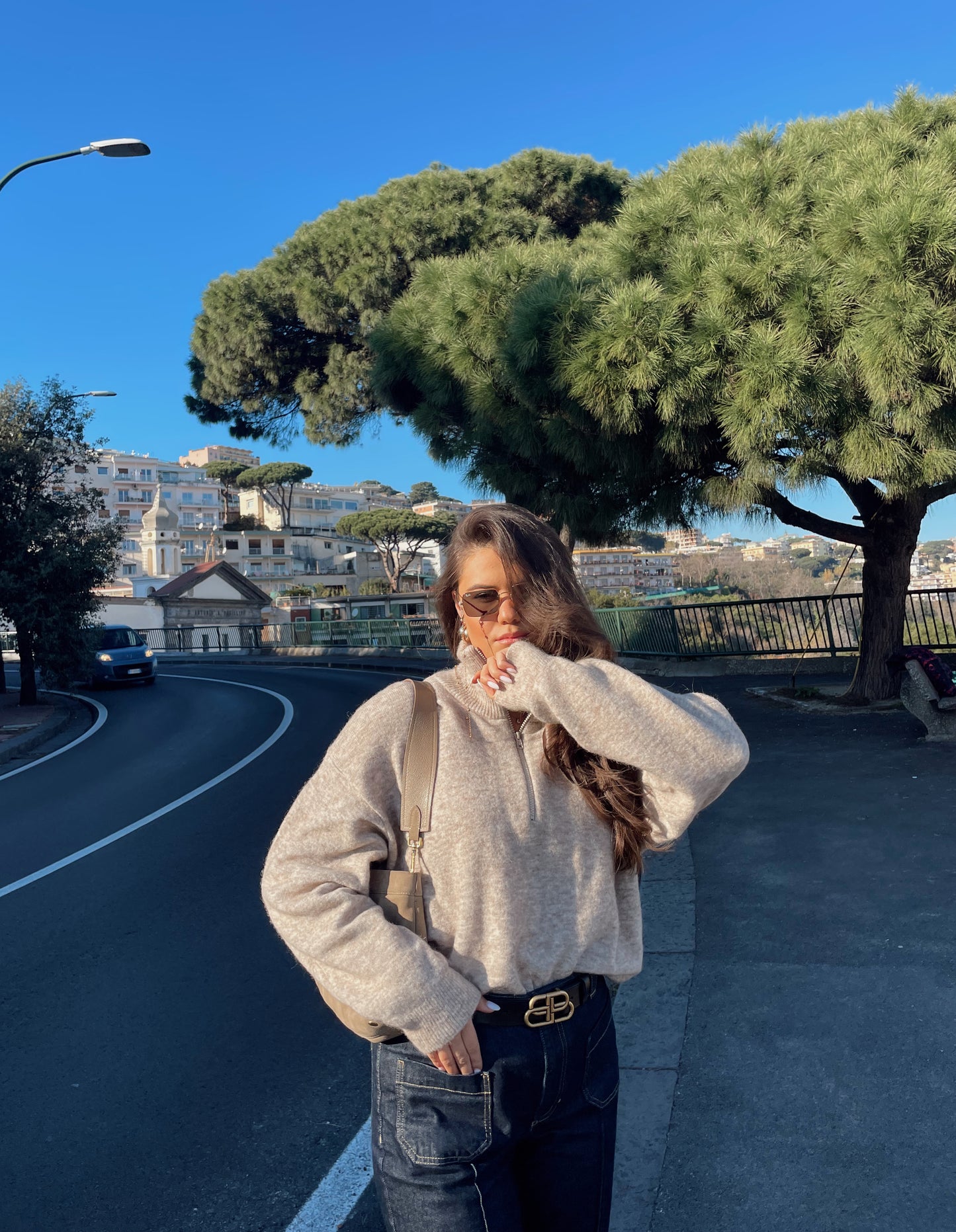 AMSTERDAM Alpaca Sweater with Zipper