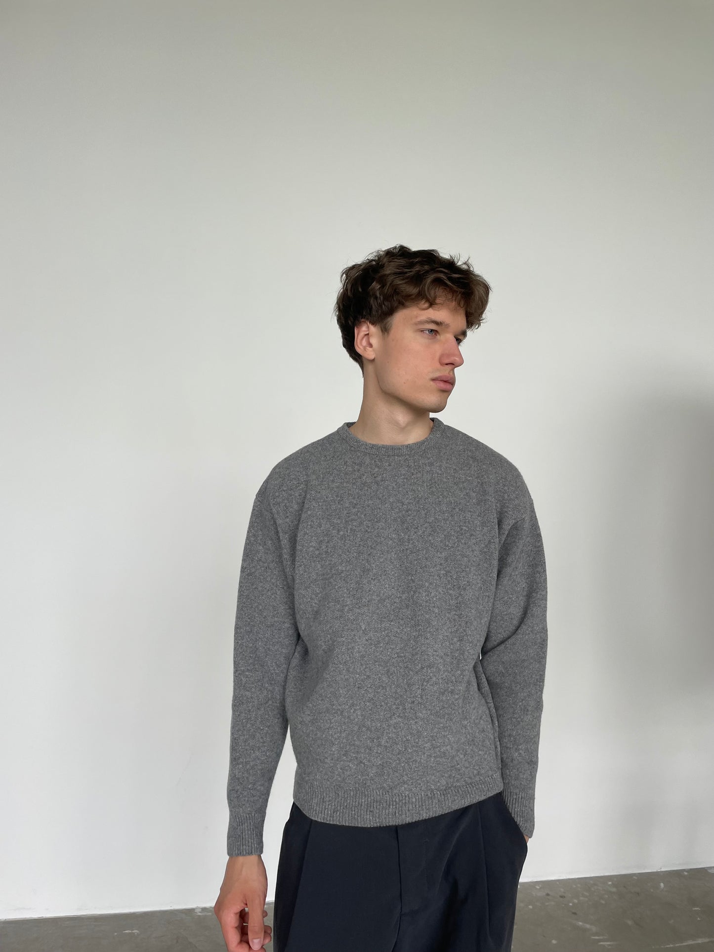 BASIC Merino Vilnos Megztinis