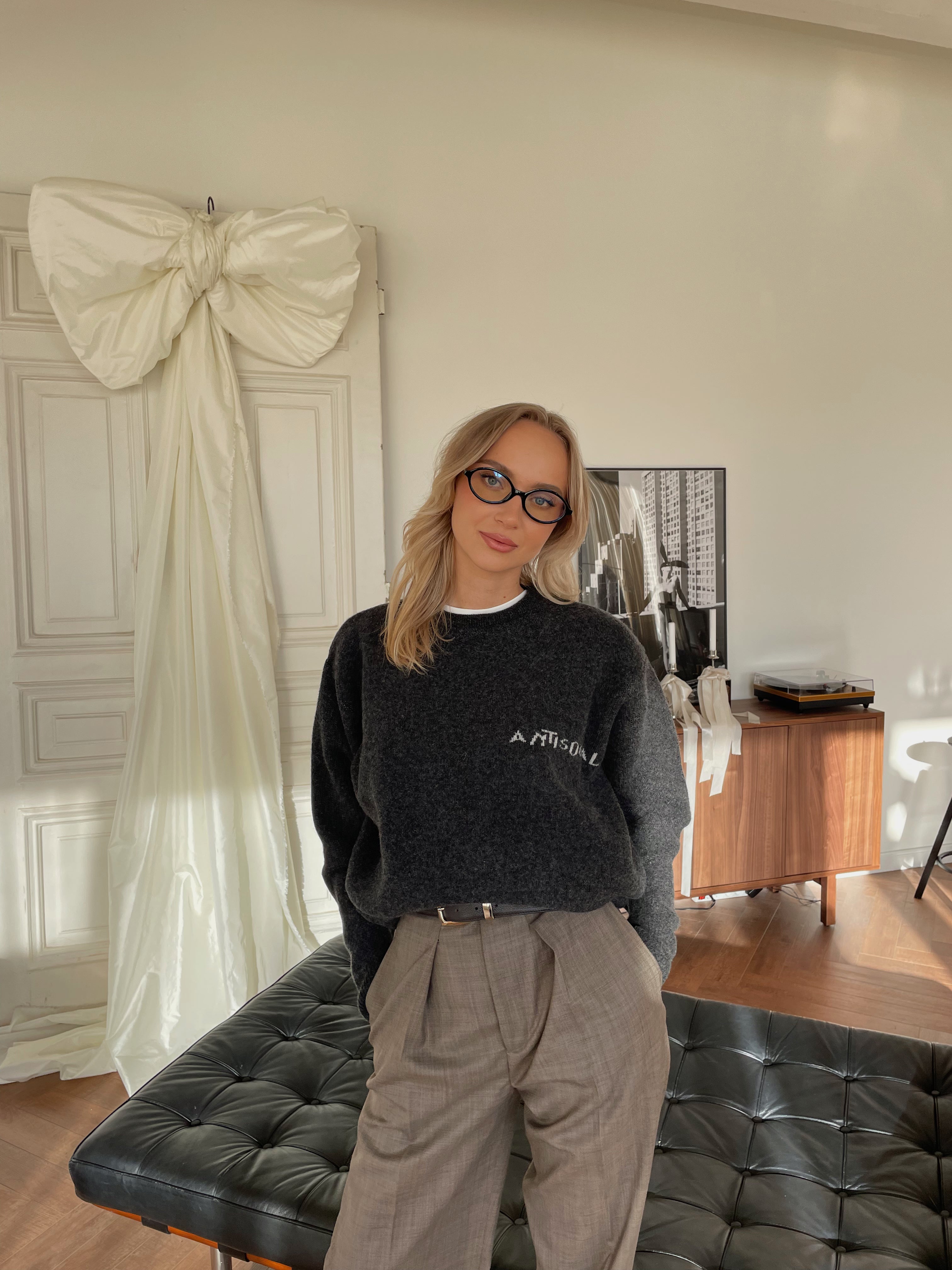 ANTISOCIAL Merino Vilnos Megztinis