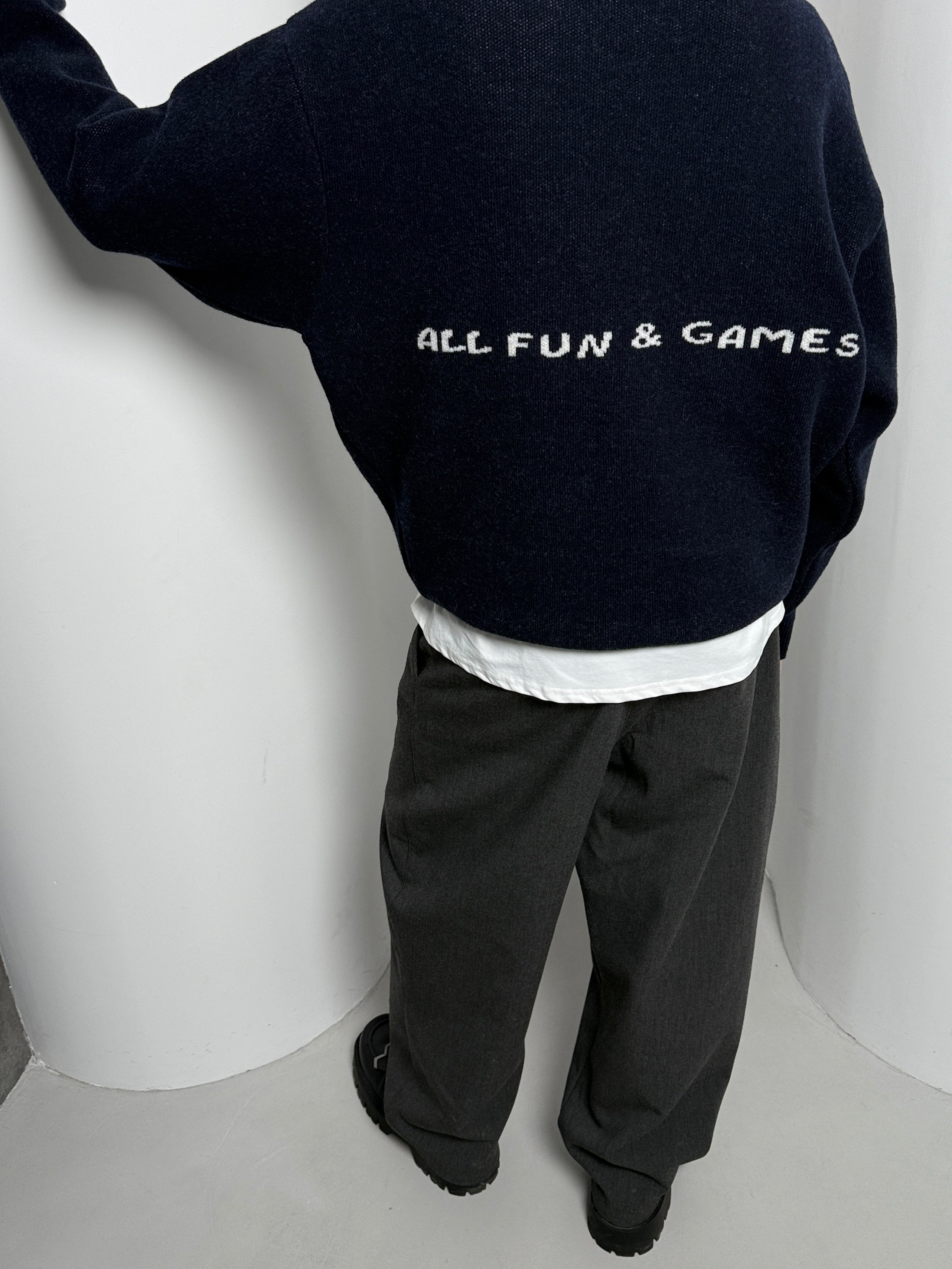 GAMES Merino Vilnos Megztinis