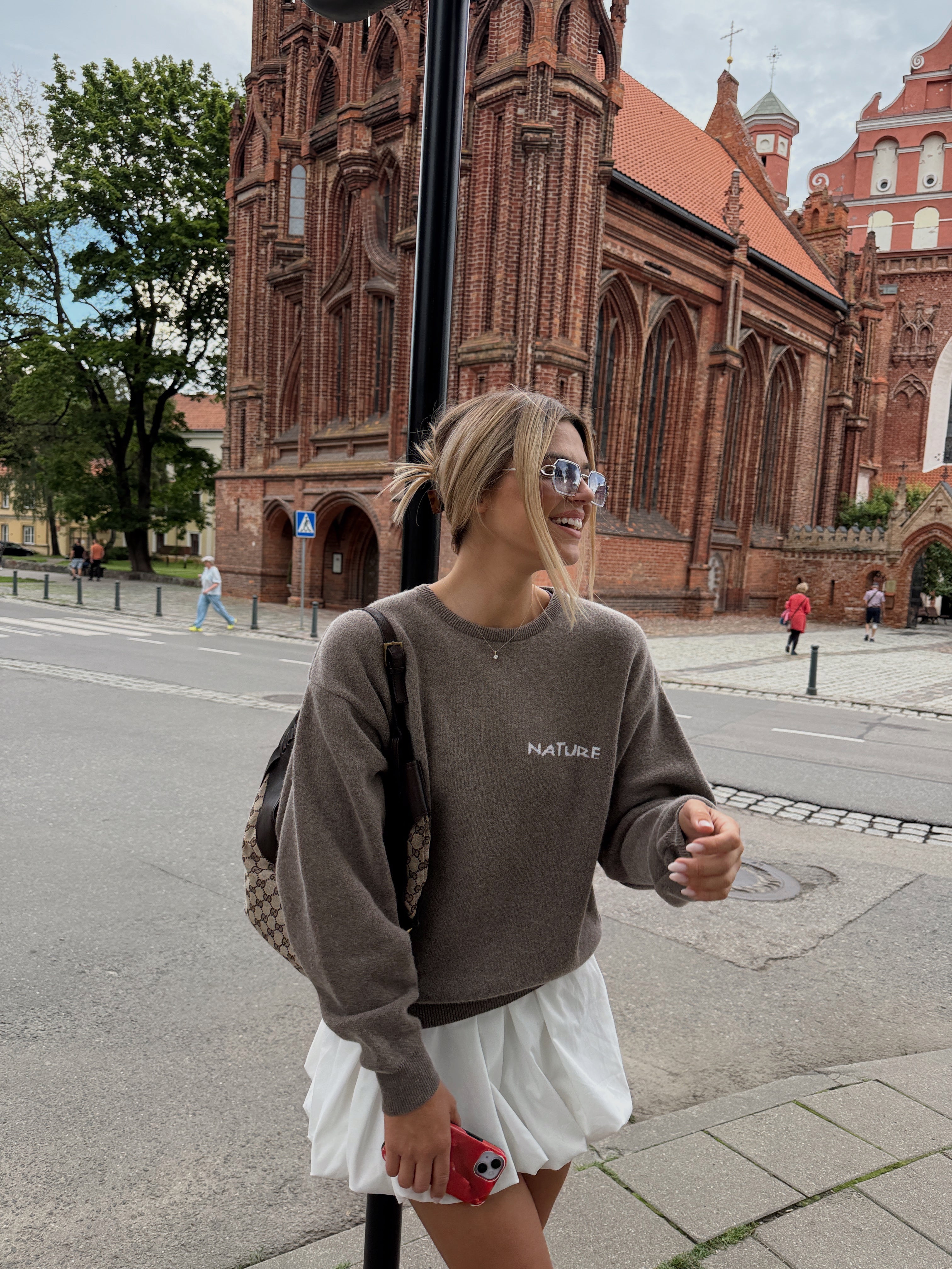 NATURE Kašmyro ir Merino Vilnos Megztinis