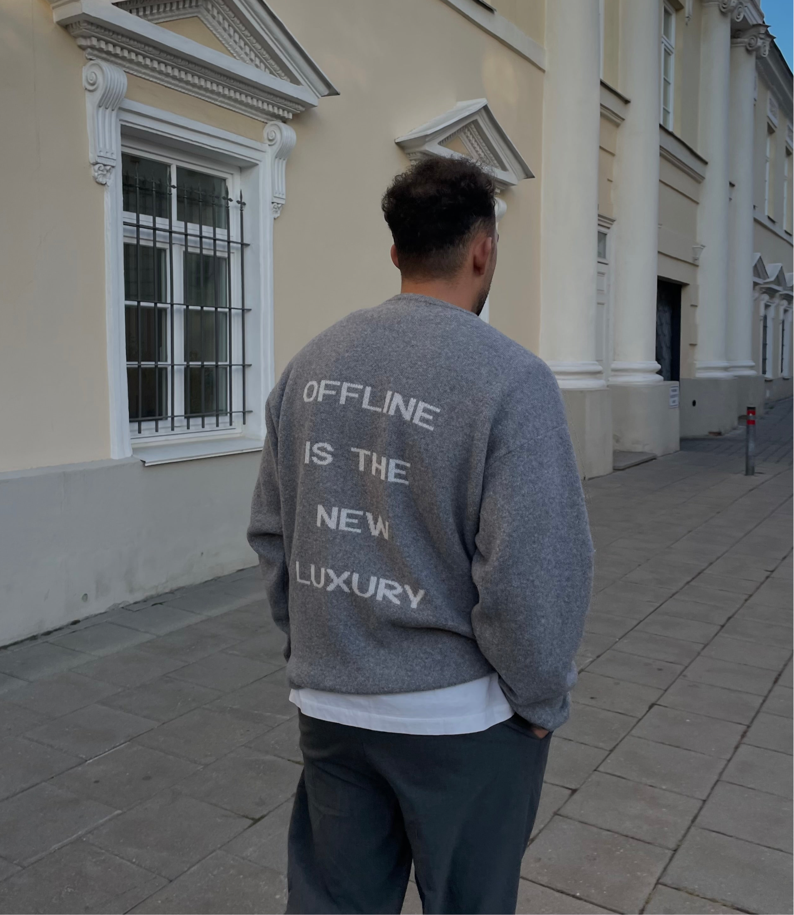 OFFLINE Merino Vilnos Megztinis