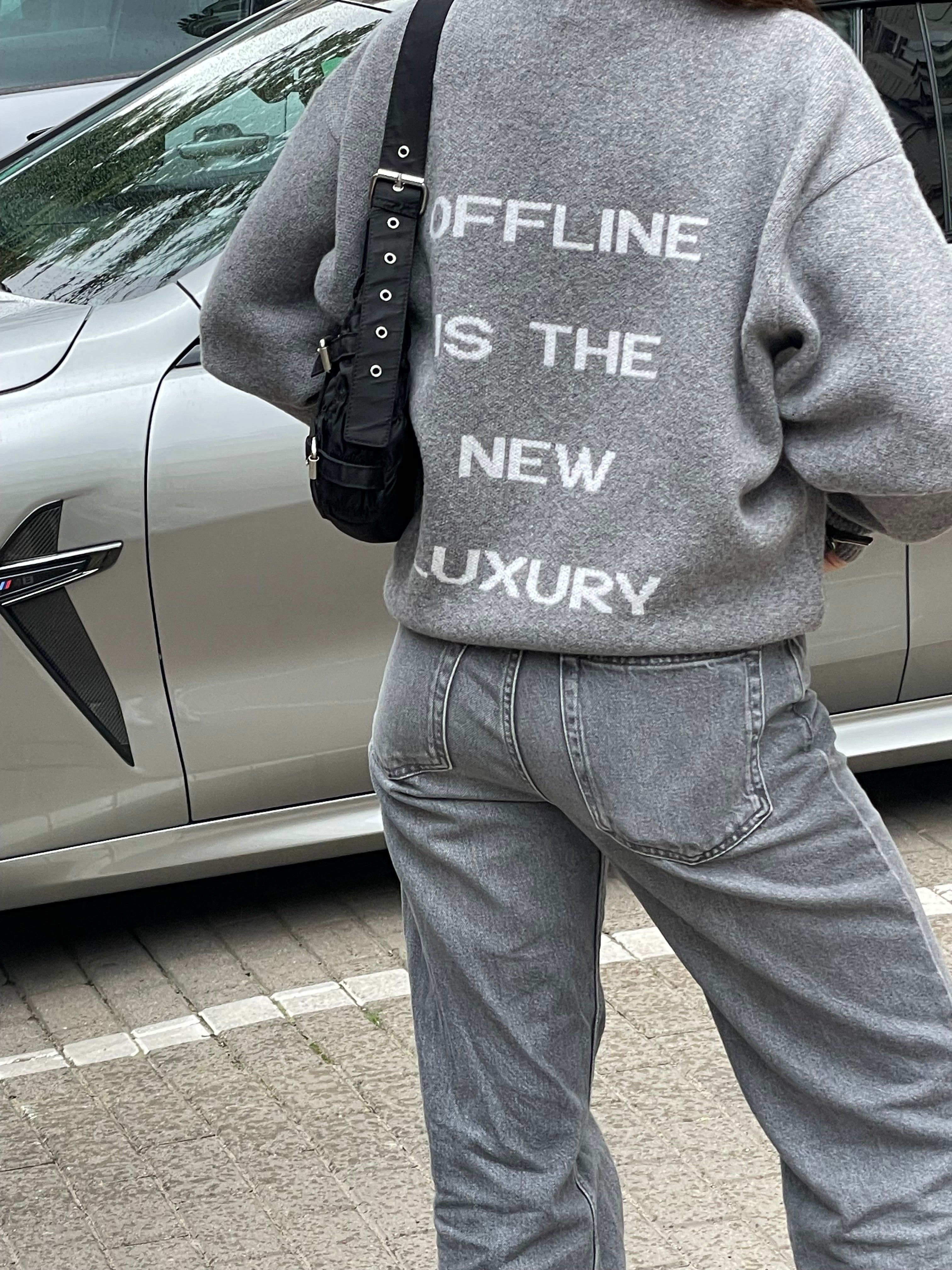 OFFLINE Merino Vilnos Megztinis