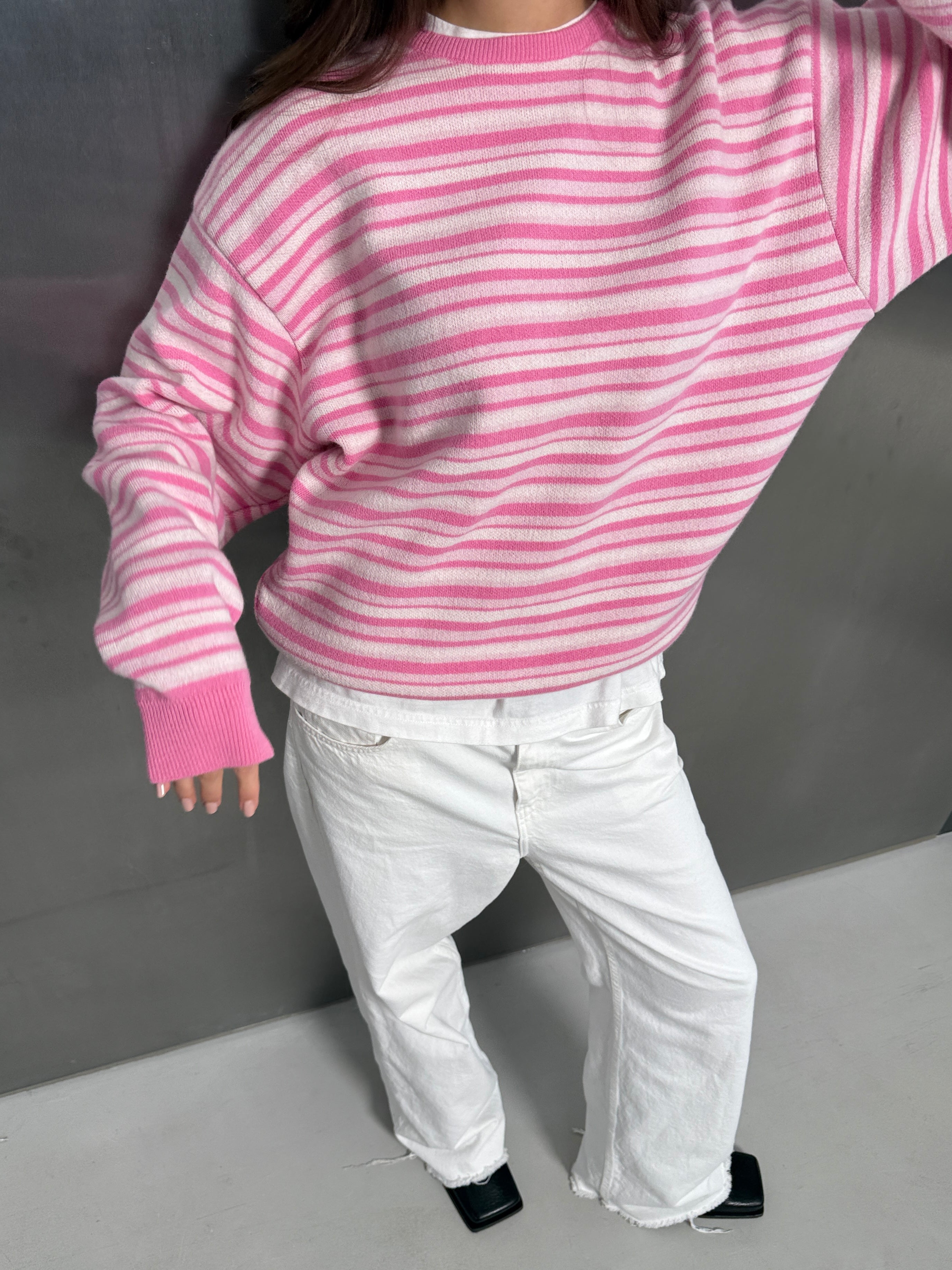 FLOWER Cashmere and Merino Wool Sweater