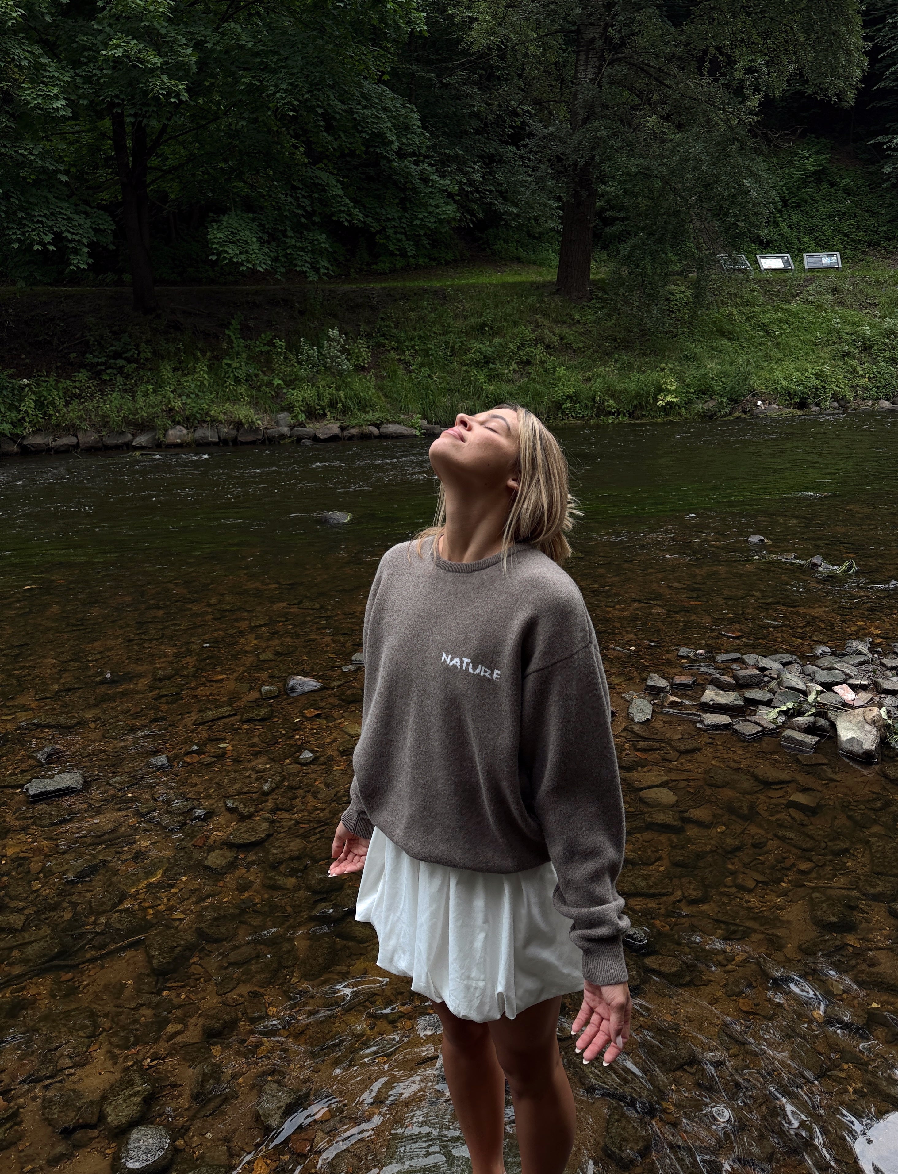 NATURE Kašmyro ir Merino Vilnos Megztinis