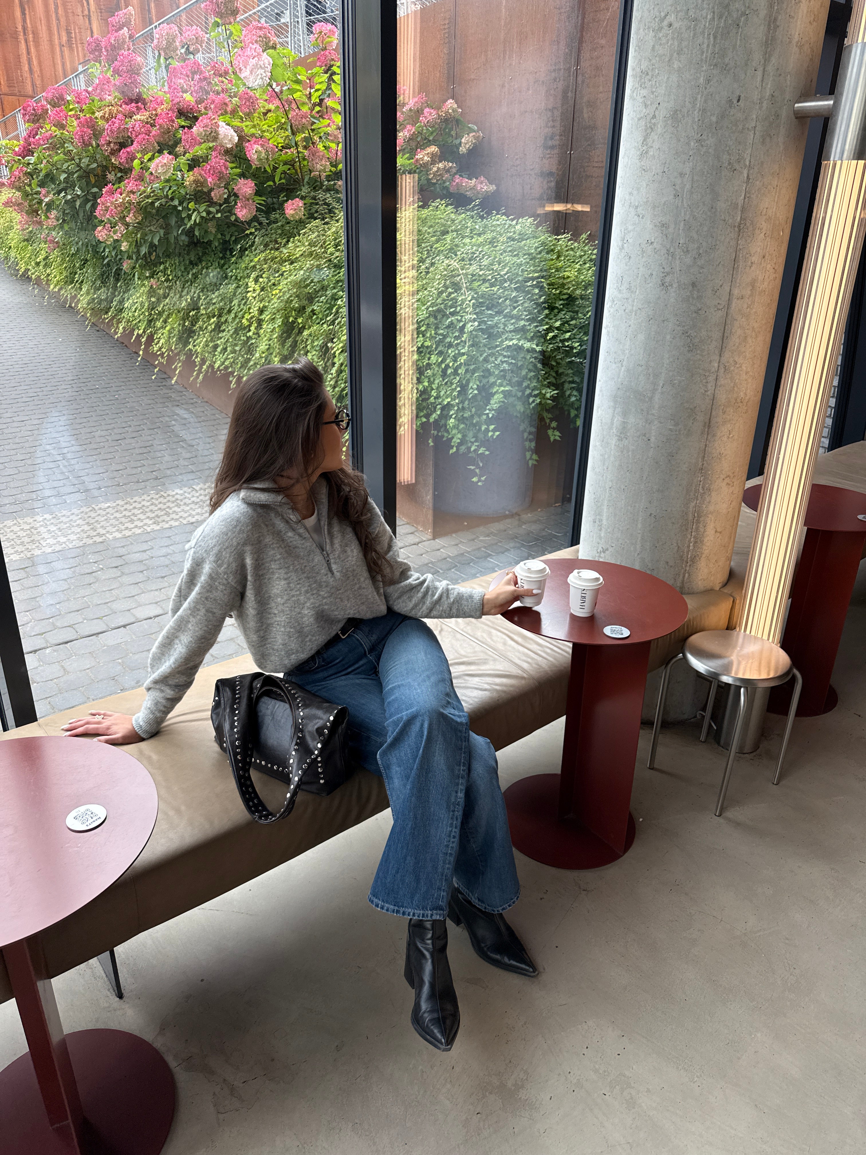 AMSTERDAM Alpakos Megztinis su Užtrauktuku