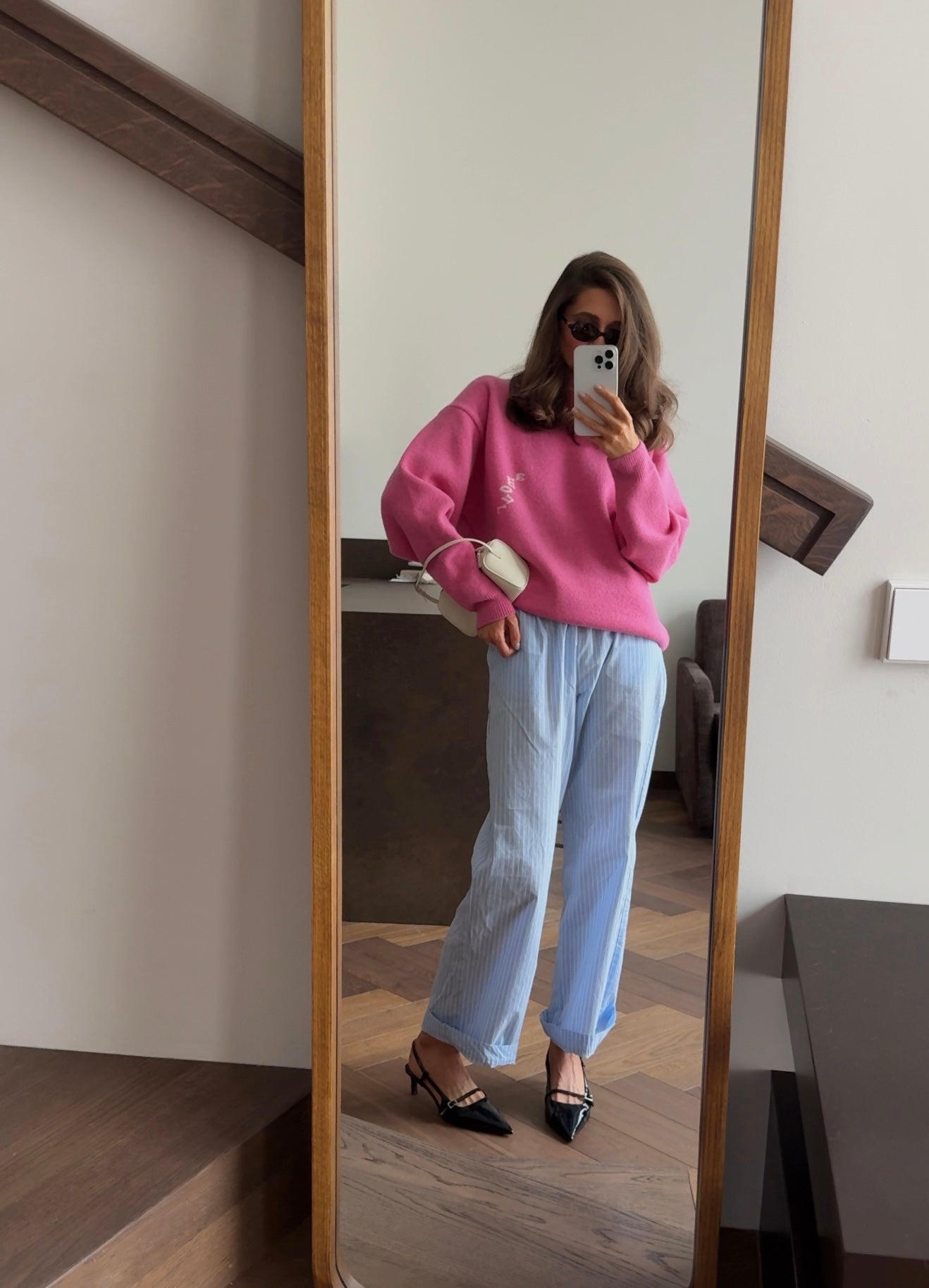 AMOUR Merino Vilnos Džemperis