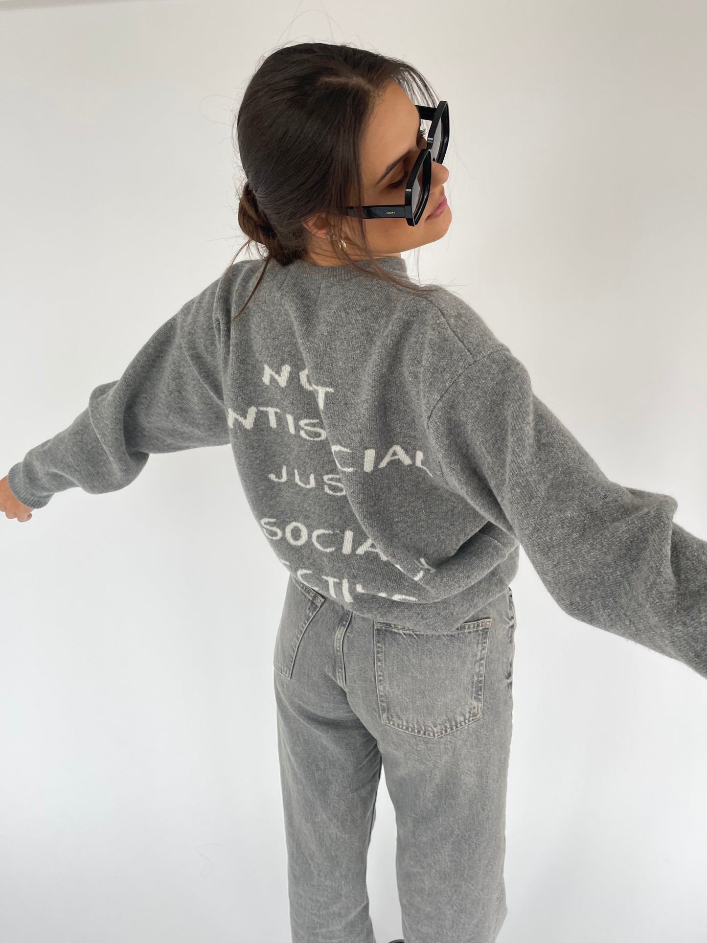 ANTISOCIAL Merino Wool Sweater