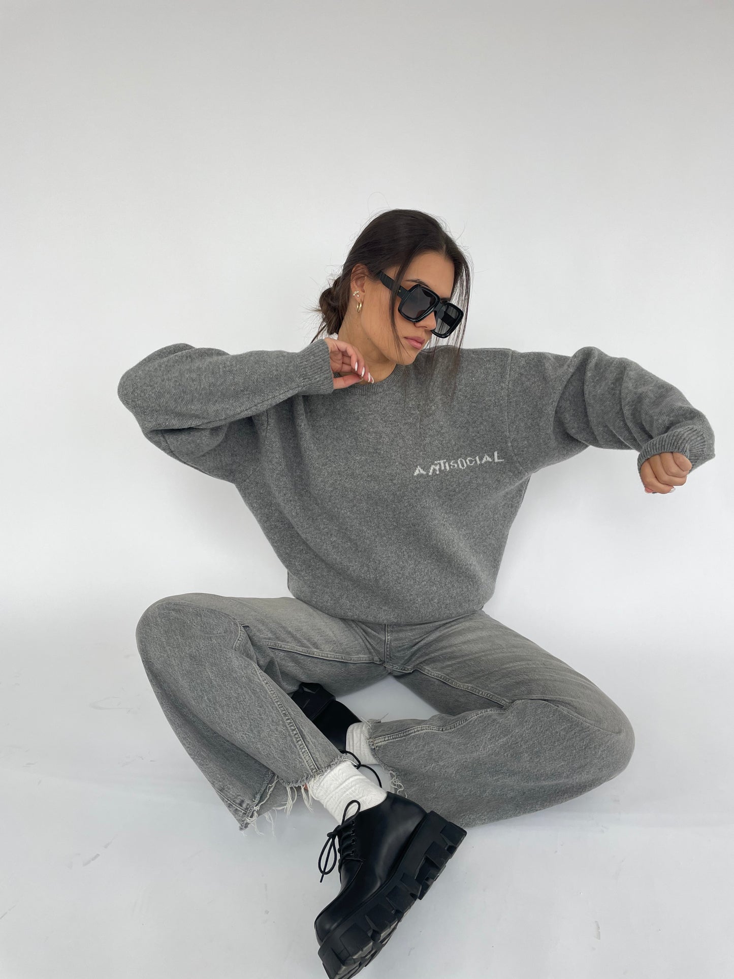 ANTISOCIAL Merino Wool Sweater