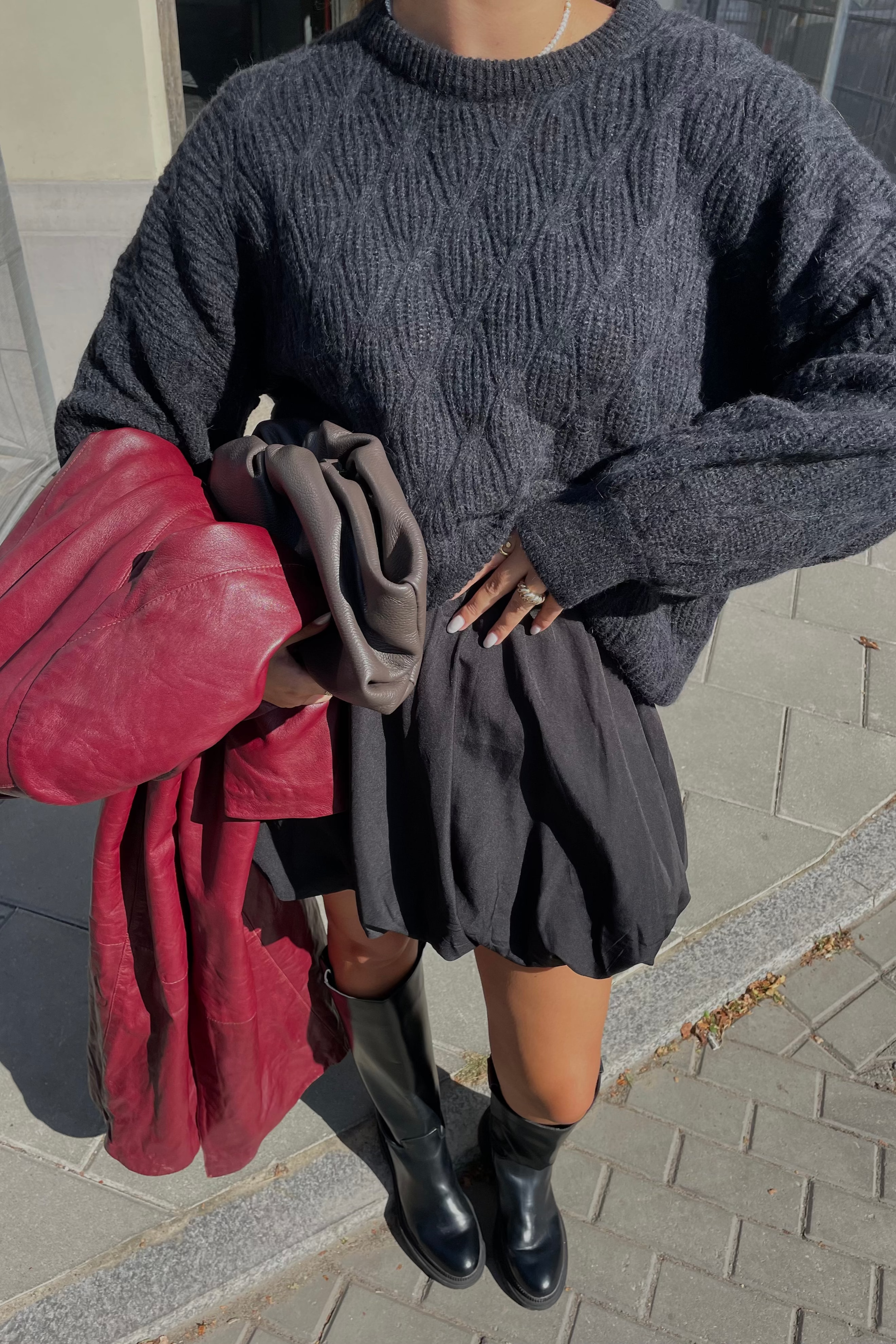 MATERA Alpakos ir Merino Vilnos Megztinis