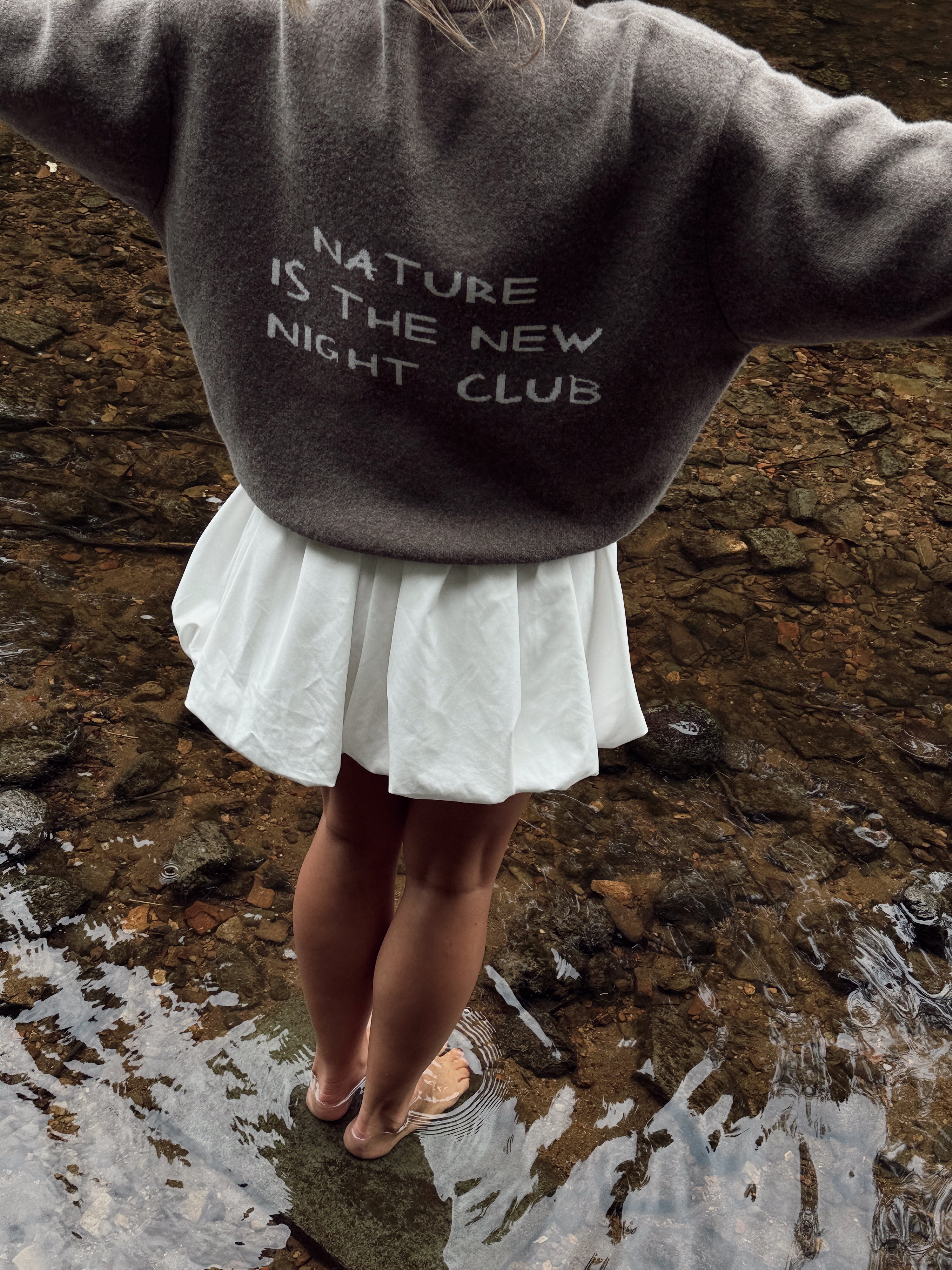 NATURE Cashmere and Merino Wool Sweater