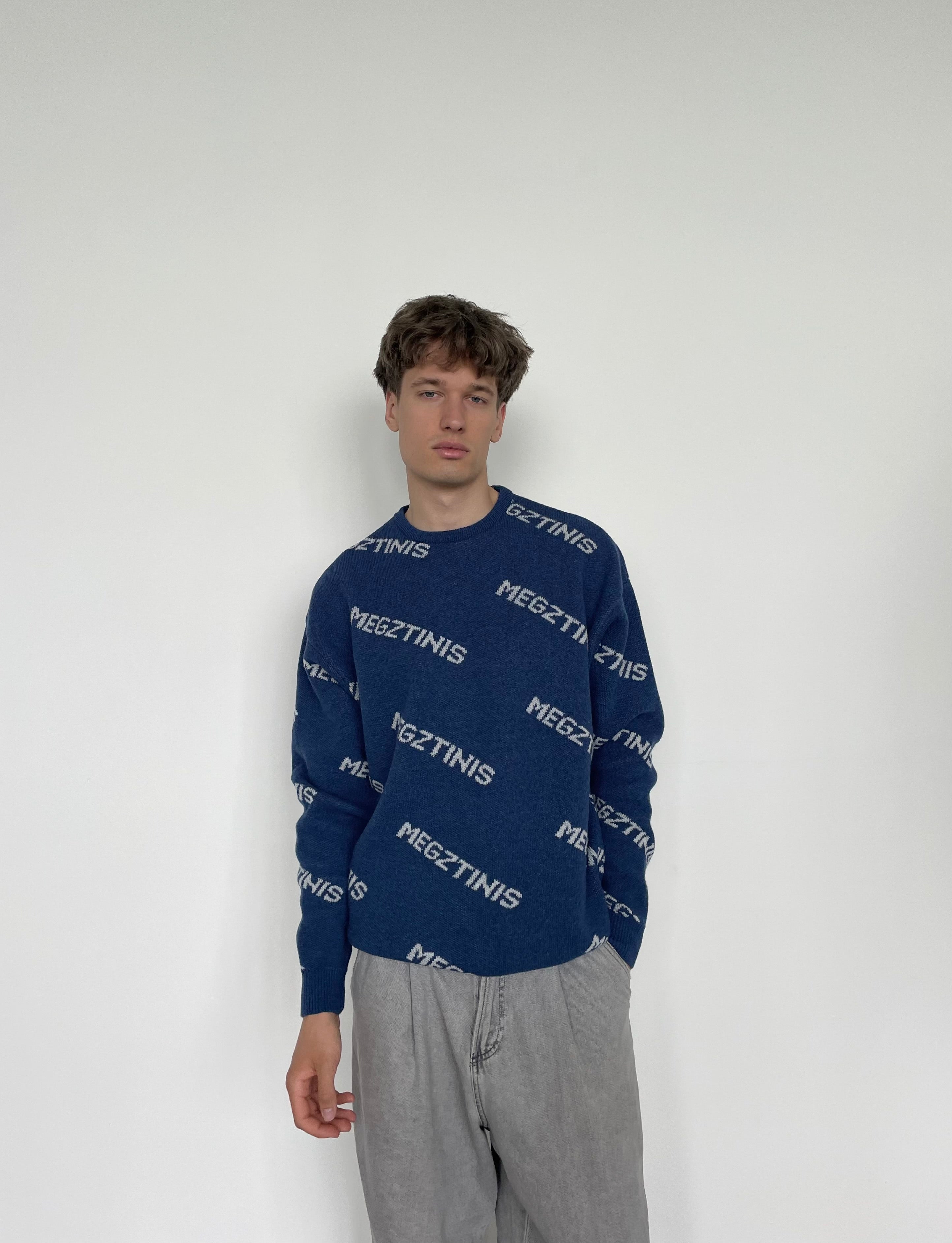 MEGZTINIS Merino Vilnos Džemperis