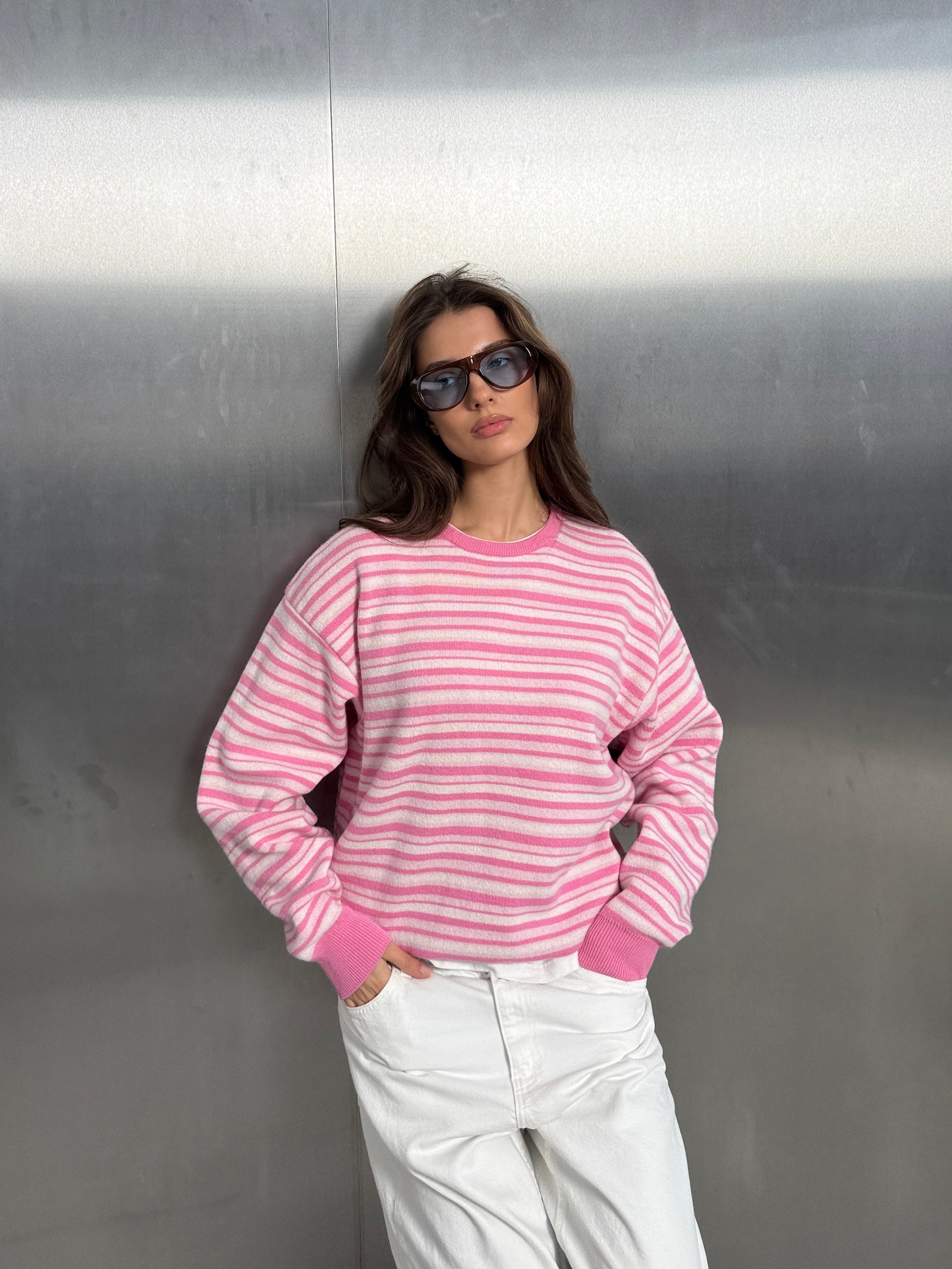 ROMANTICIZE Kašmyro ir Merino Vilnos Megztinis