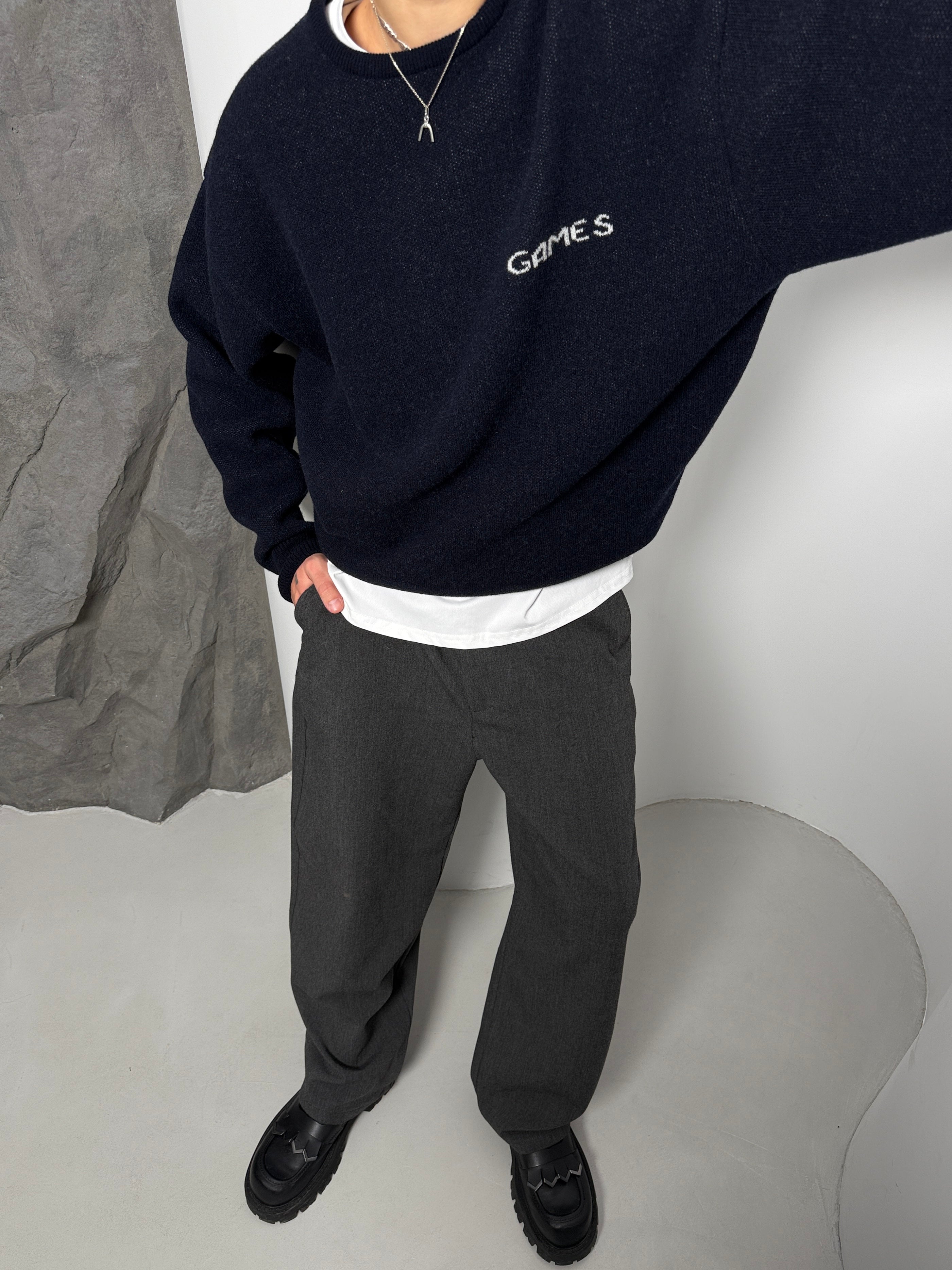 GAMES Merino Vilnos Megztinis