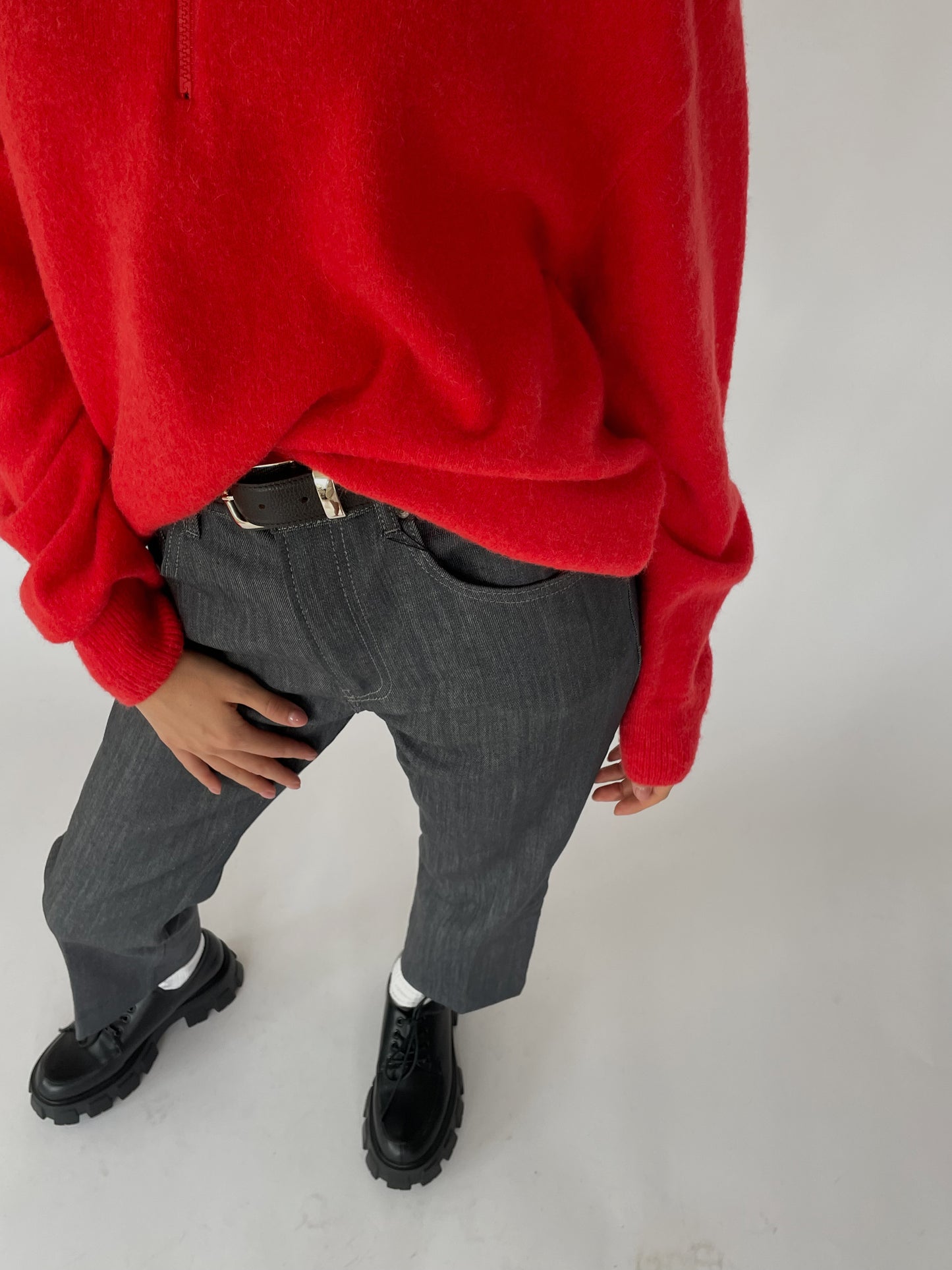 AMSTERDAM Alpaca Sweater with Zipper