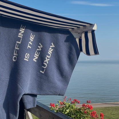 OFFLINE Merino Wool Sweater Navy Blue