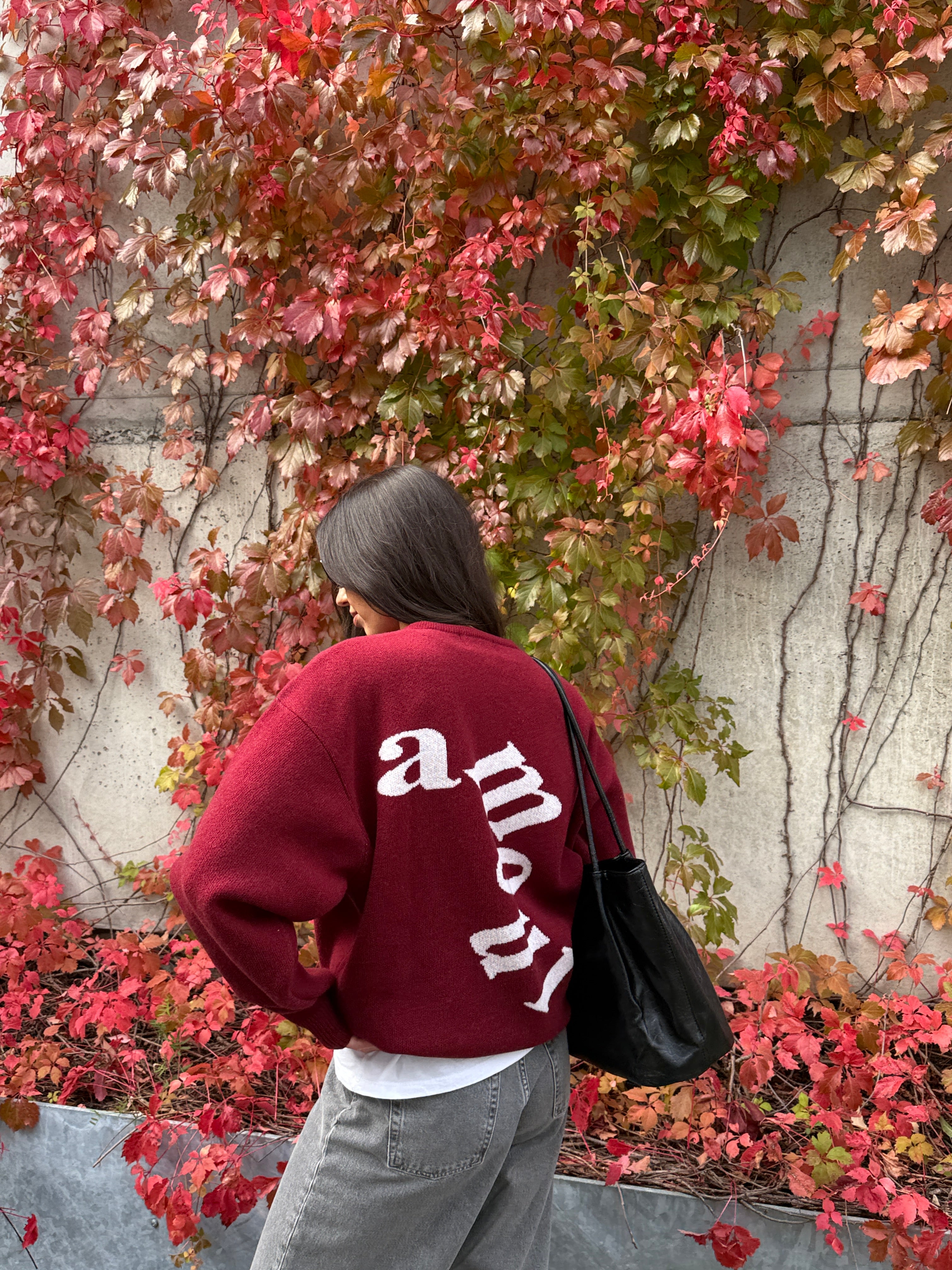 AMOUR Merino Vilnos Džemperis