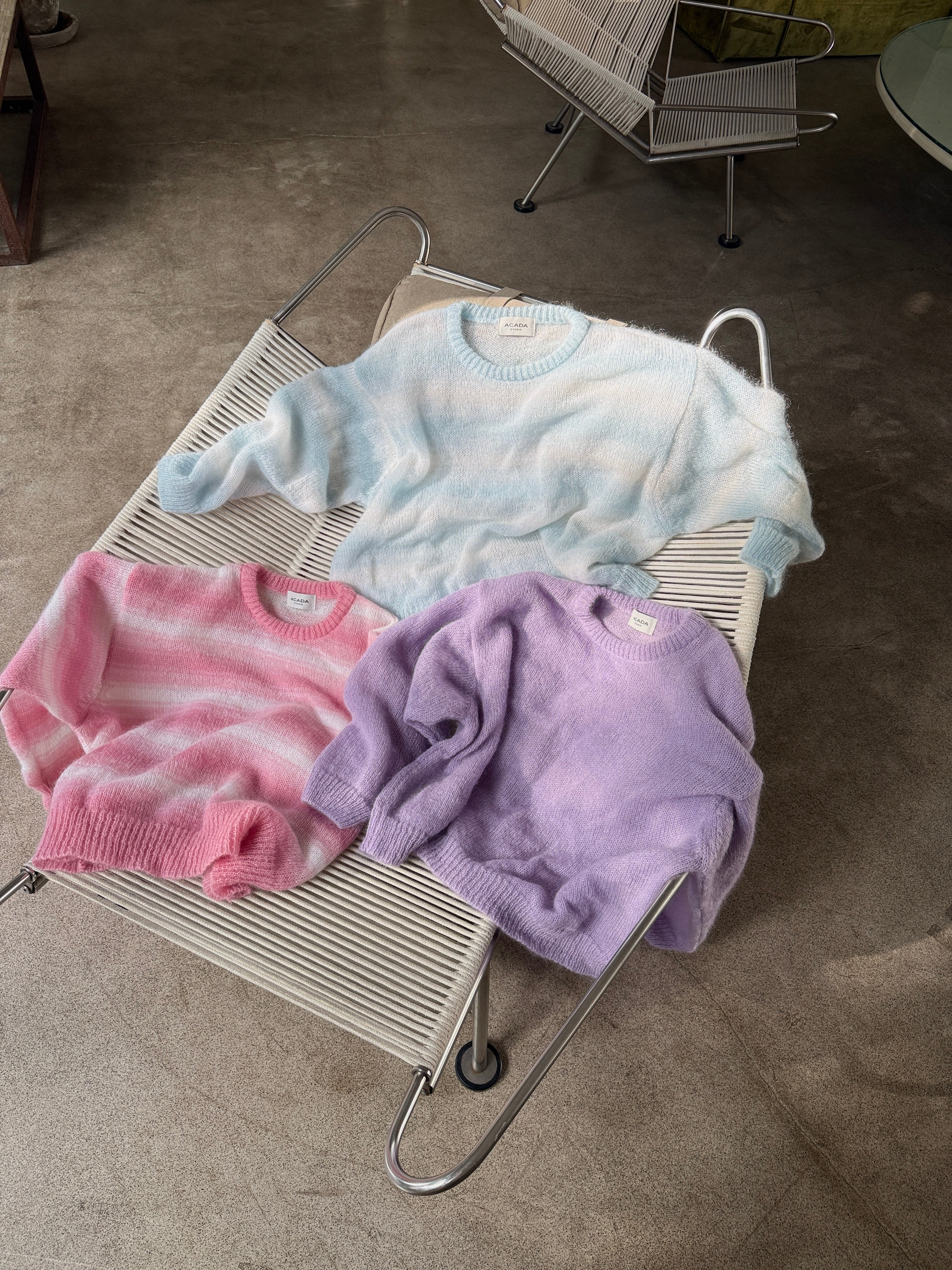 SOFT ROME Moheros ir Merino Vilnos Megztinis