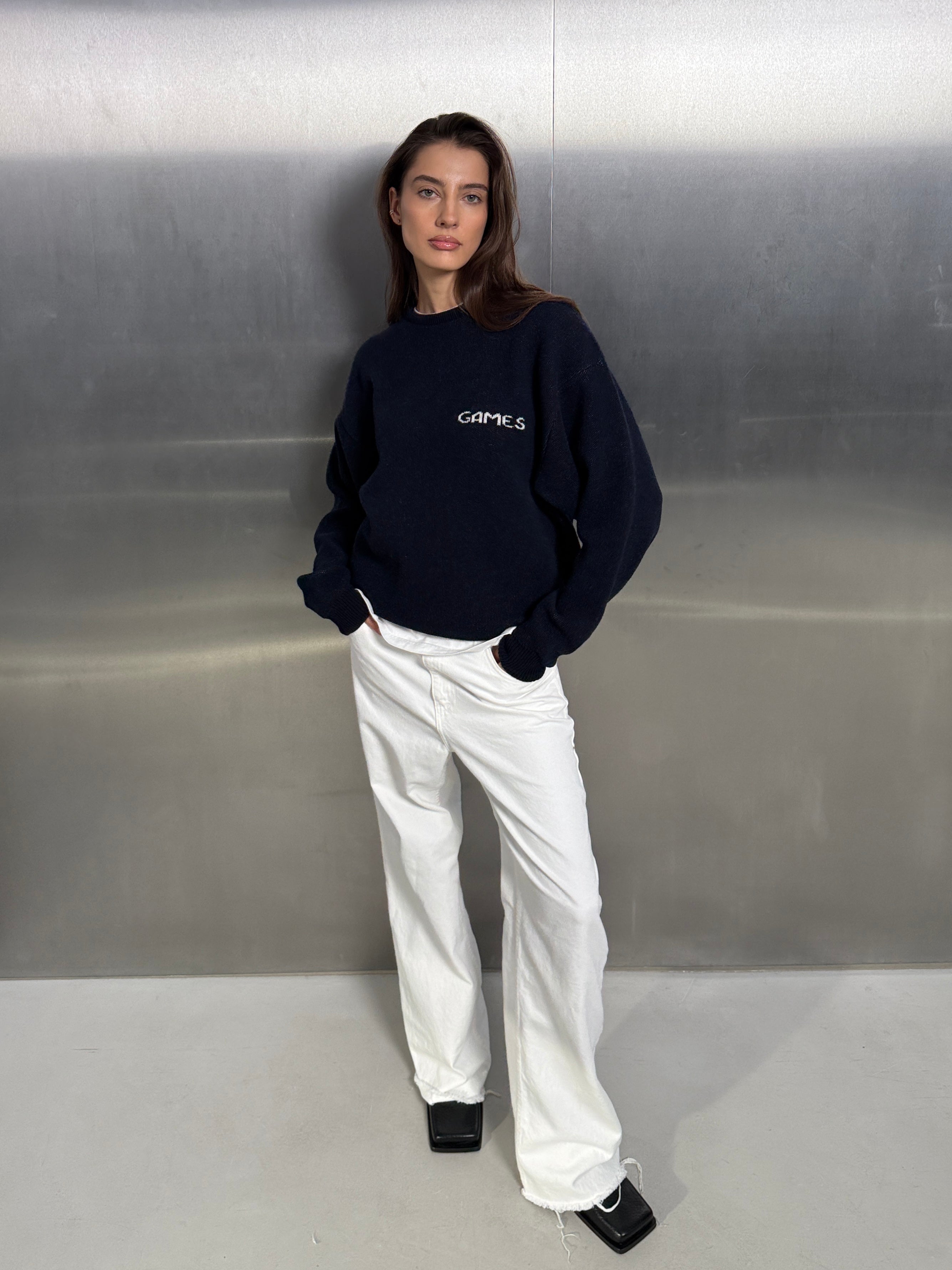 GAMES Merino Vilnos Megztinis