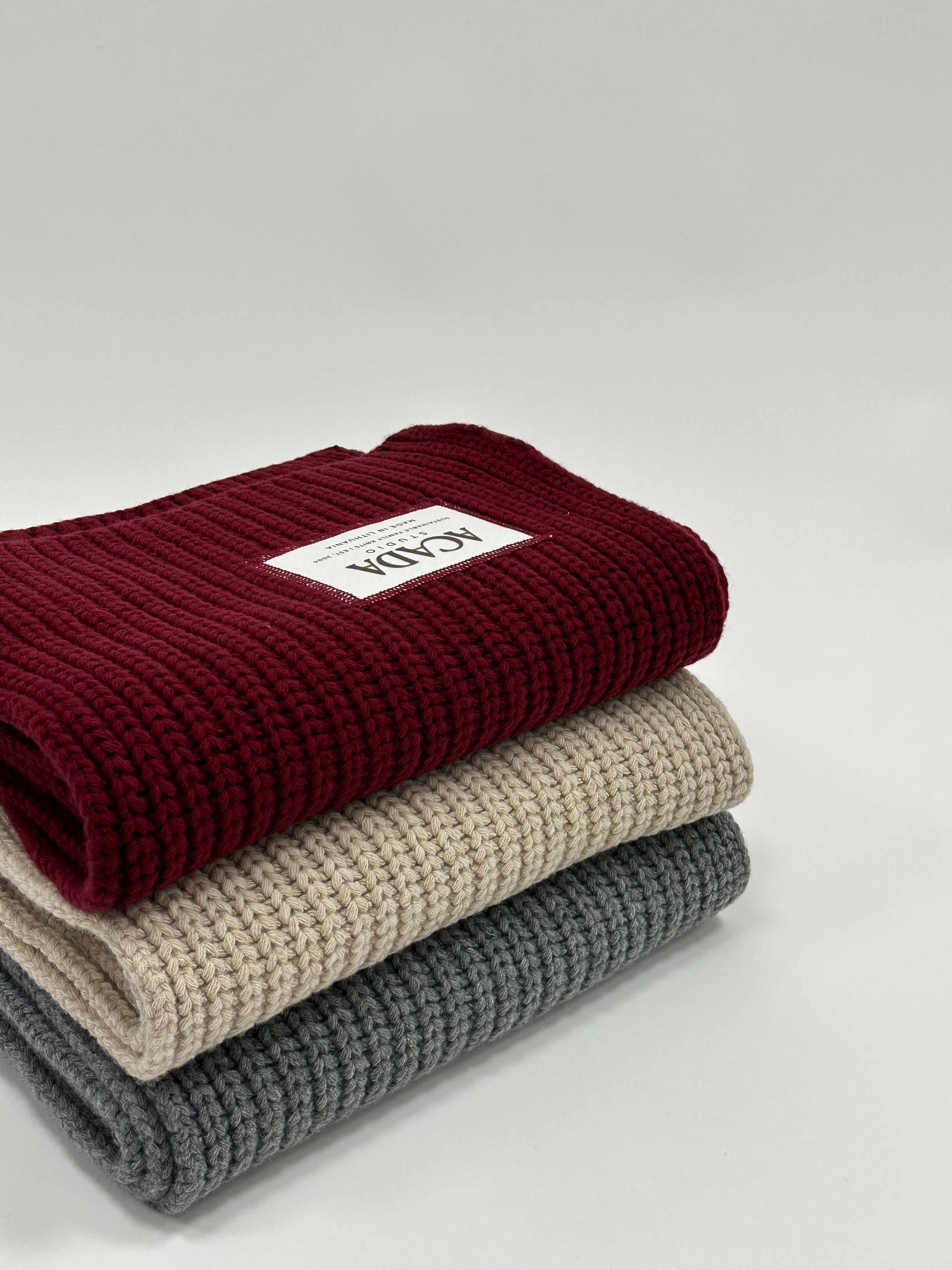 100% Merino Vilnos Šalikas Smėlio