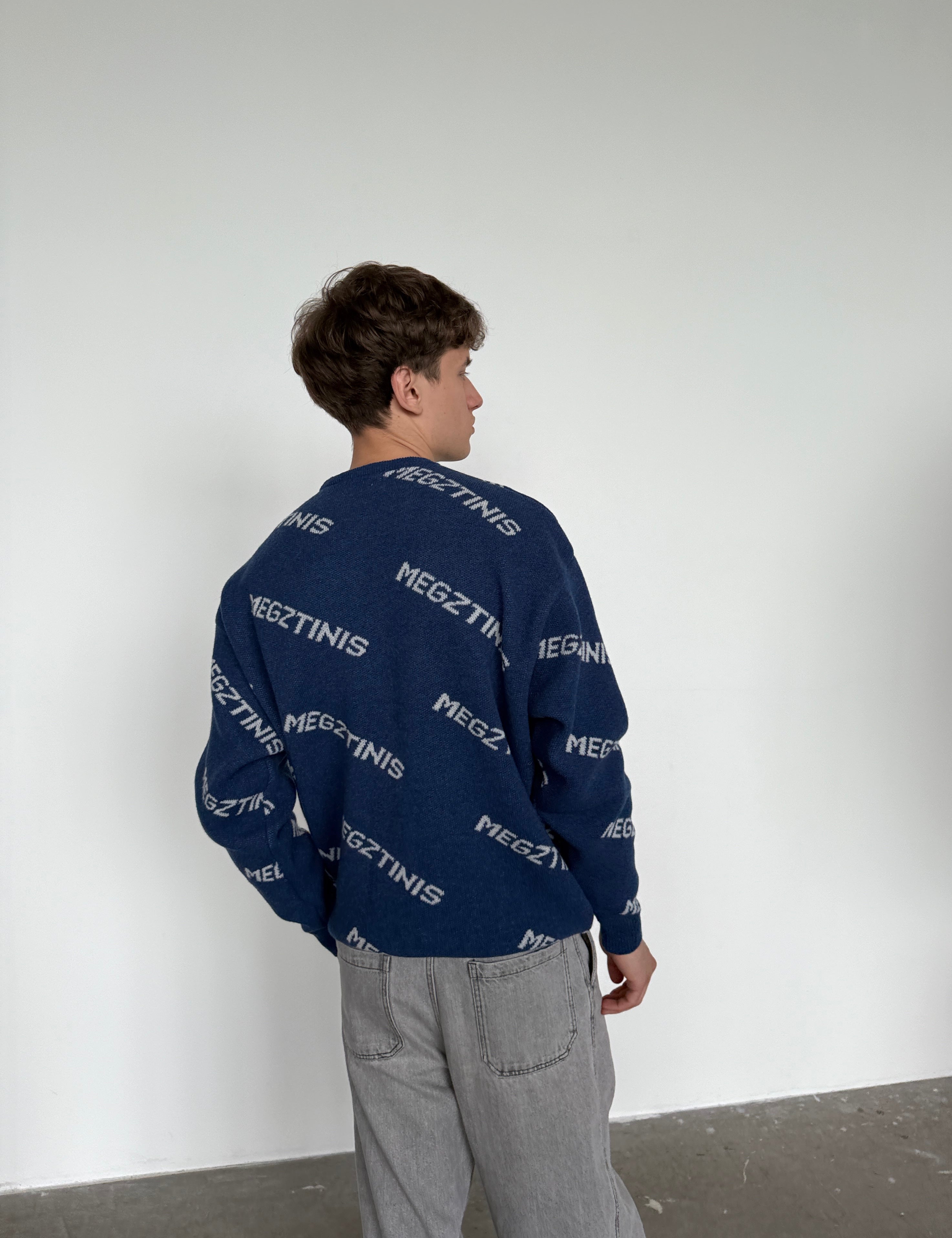 MEGZTINIS Merino Vilnos Džemperis