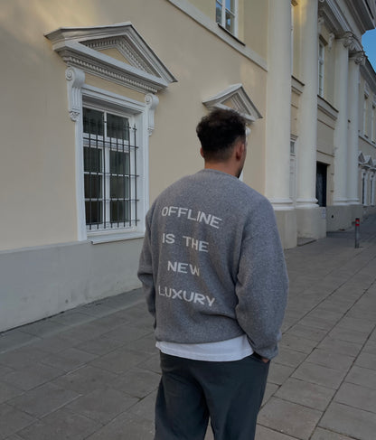 OFFLINE Merino Wool Sweater Light Grey