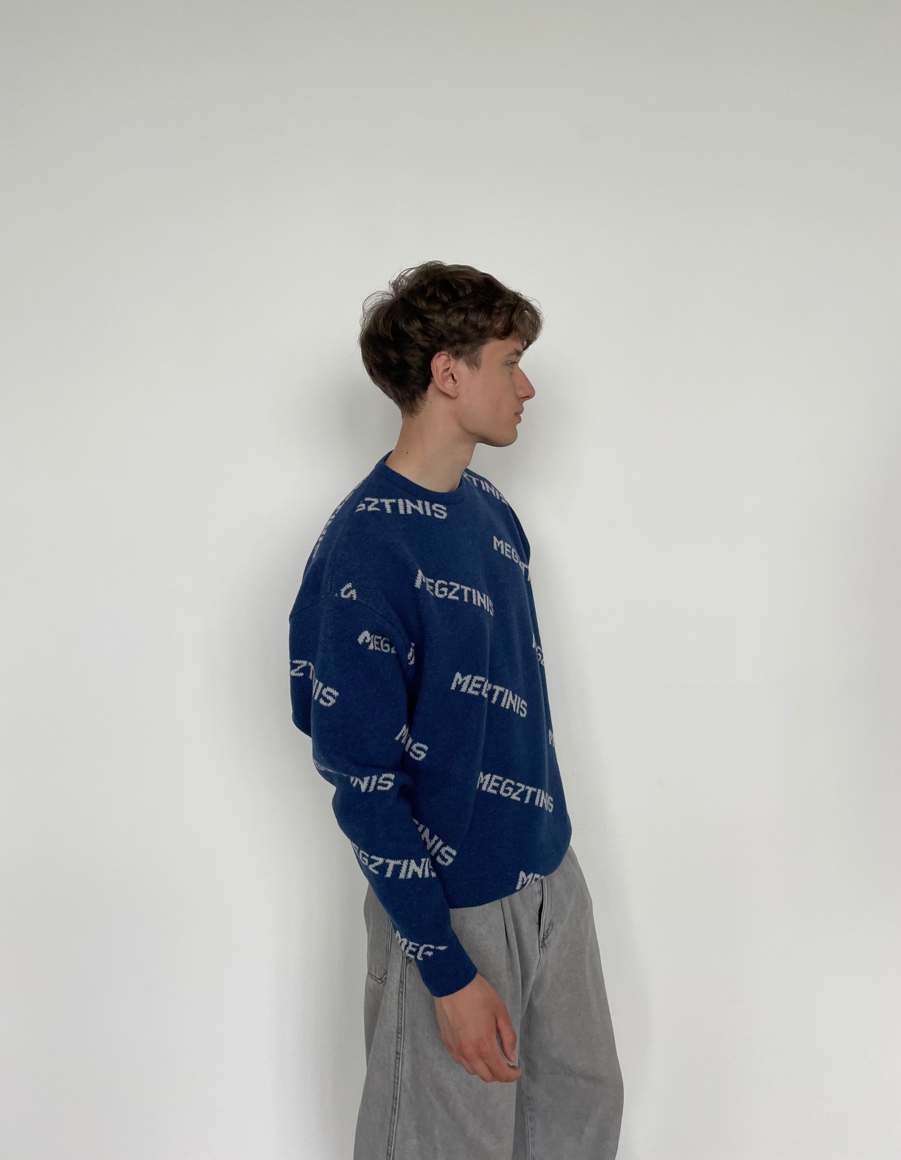 MEGZTINIS Merino Vilnos Džemperis