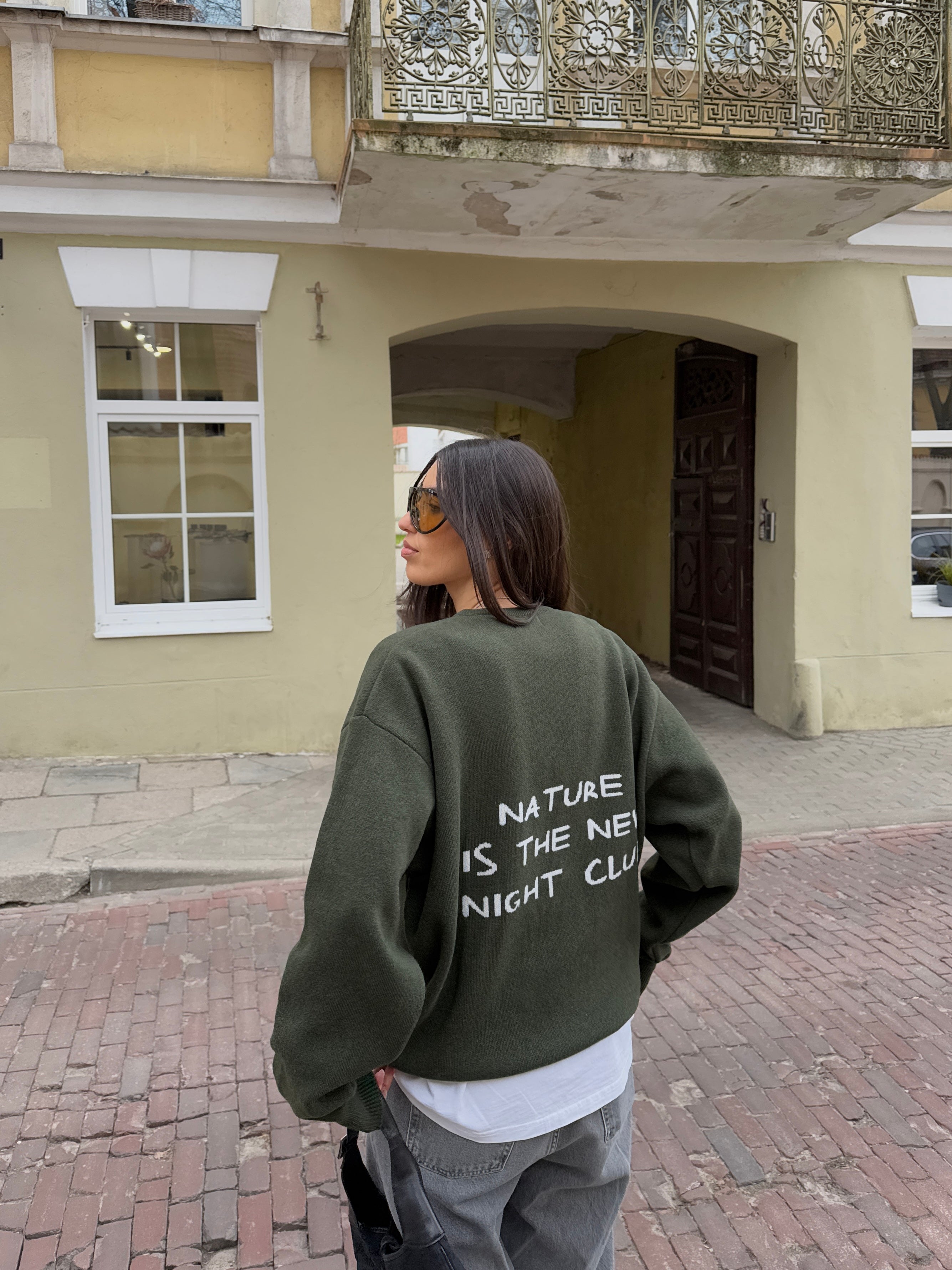 NATURE Kašmyro ir Merino Vilnos Megztinis