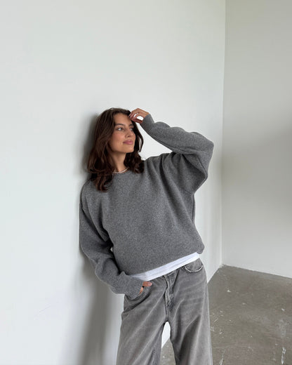 BASIC Merino Vilnos Megztinis