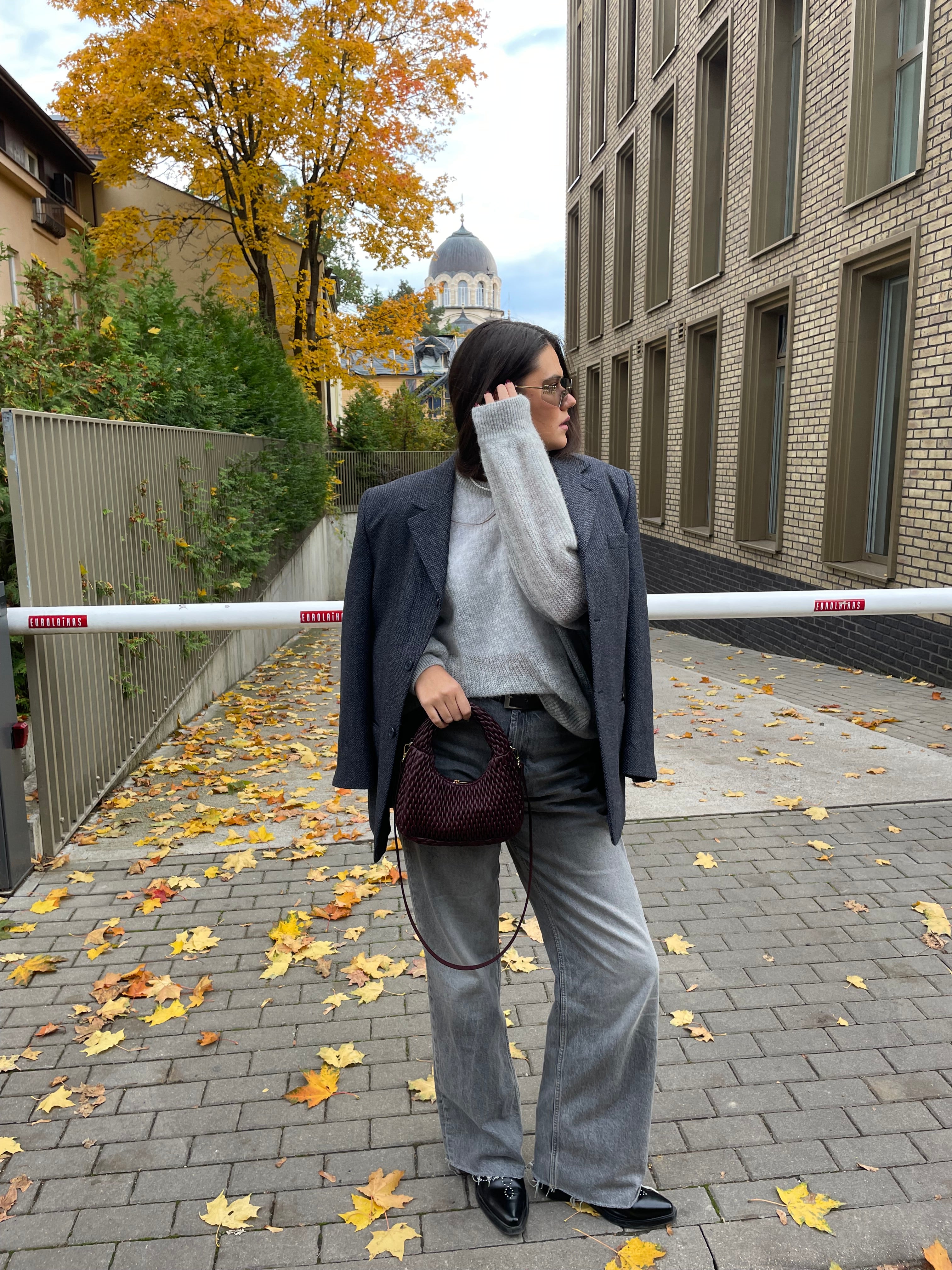 SPECIAL Alpakos ir Merino Vilnos Megztinis Šviesiai Pilka