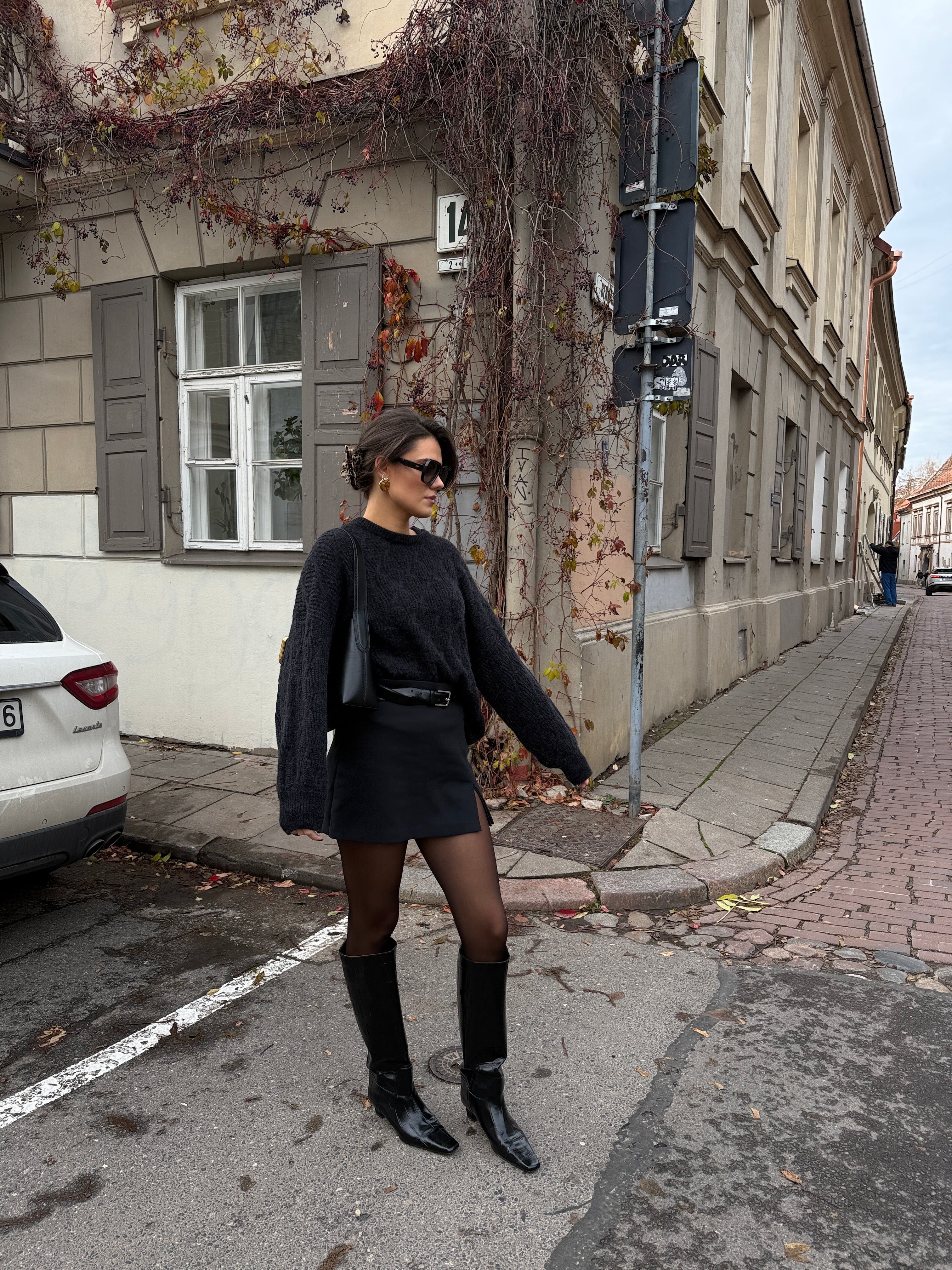 MATERA Alpakos ir Merino Vilnos Megztinis