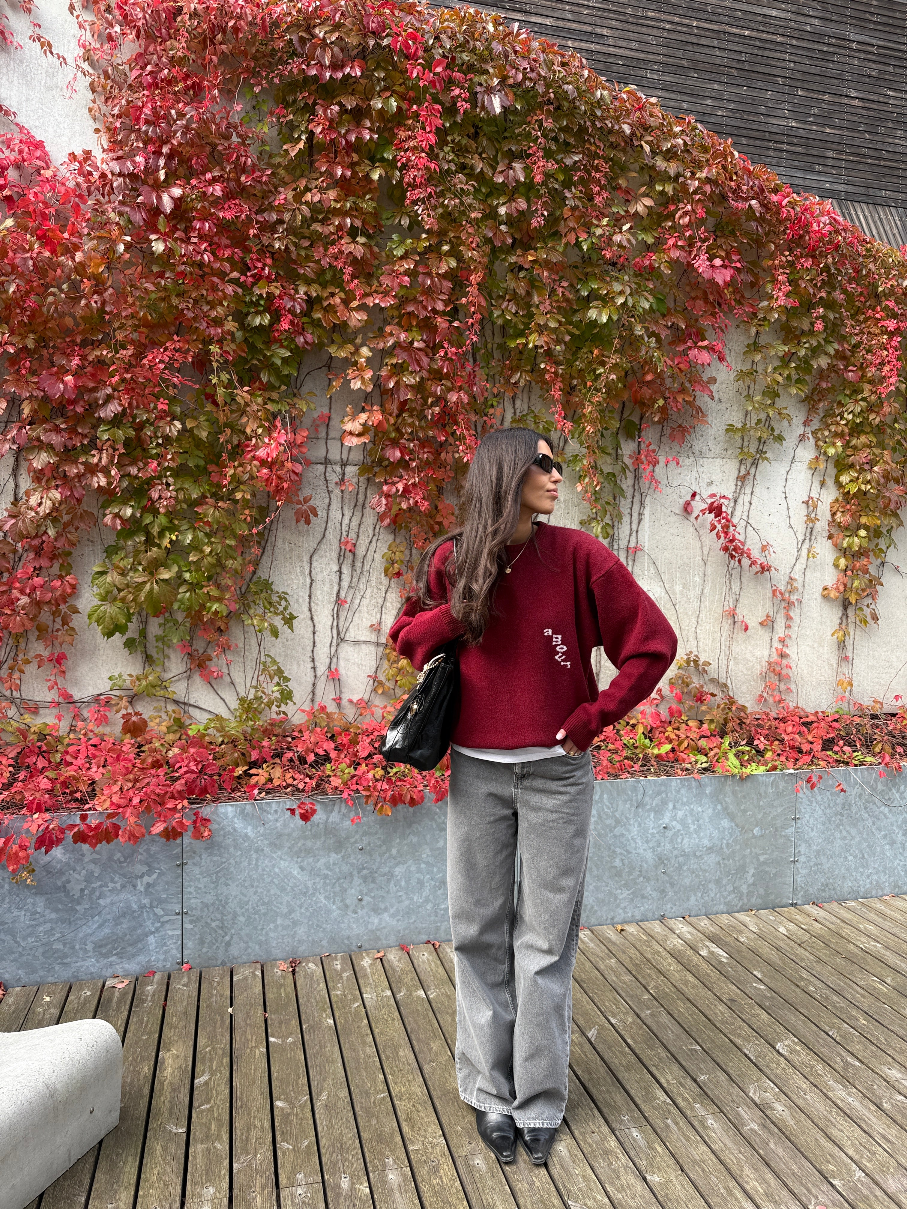 AMOUR Merino Vilnos Džemperis