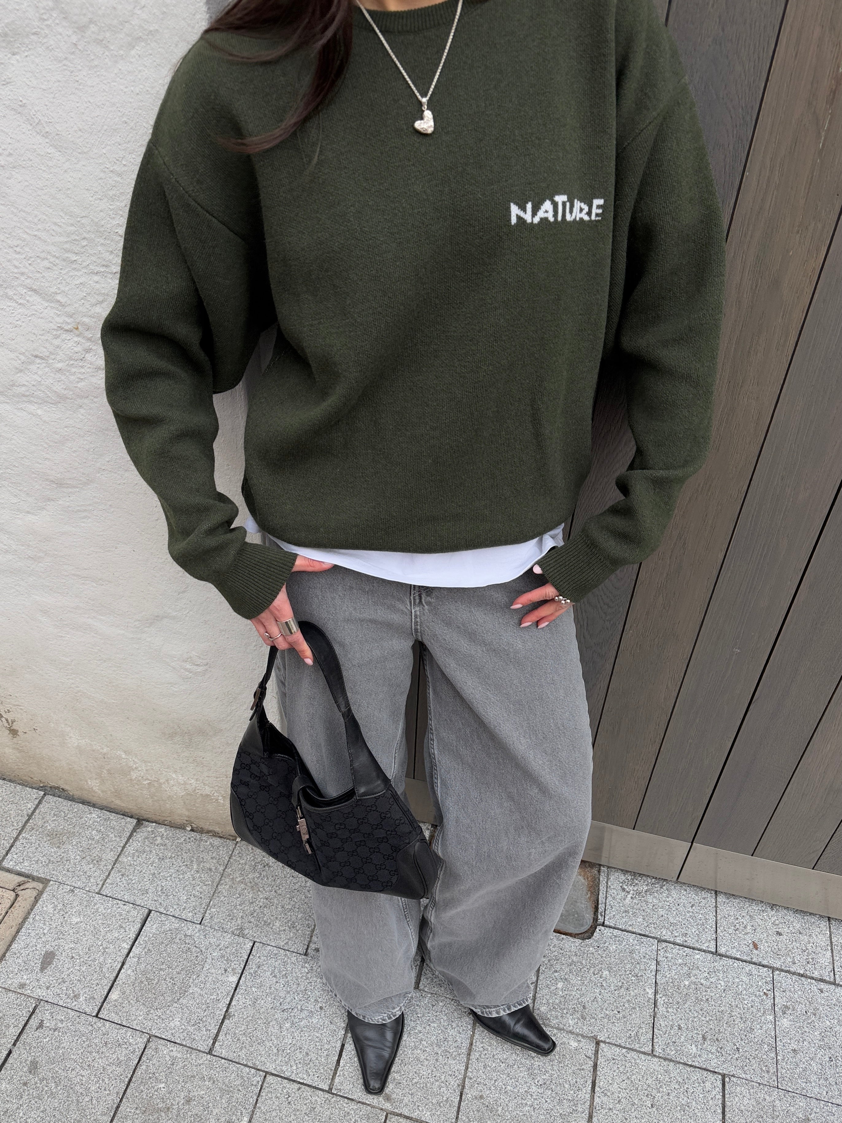 NATURE Kašmyro ir Merino Vilnos Megztinis